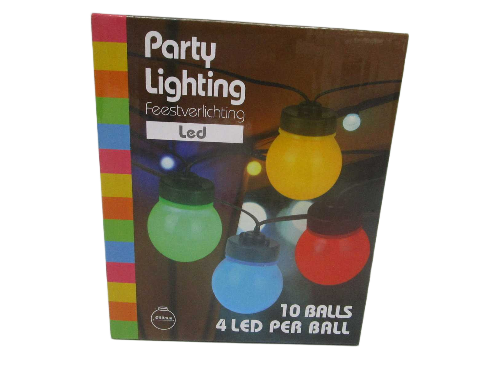 Party Lights 10 Lamp Led Multi