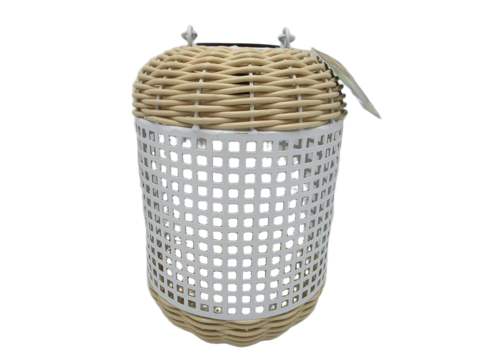 Solar Lantern D18xh26cm White
