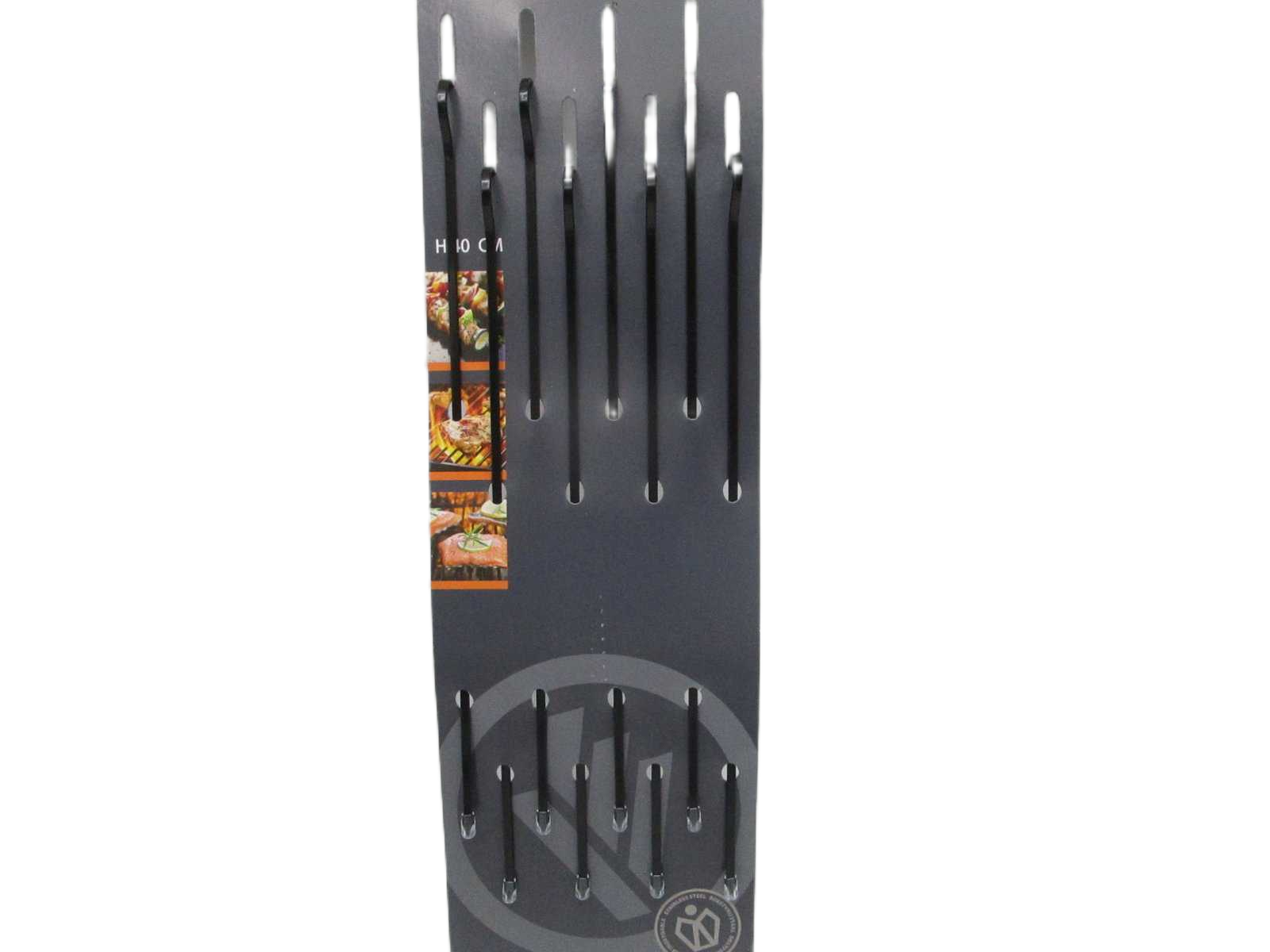 Bbq Skewer Non Stick Set 8pcs