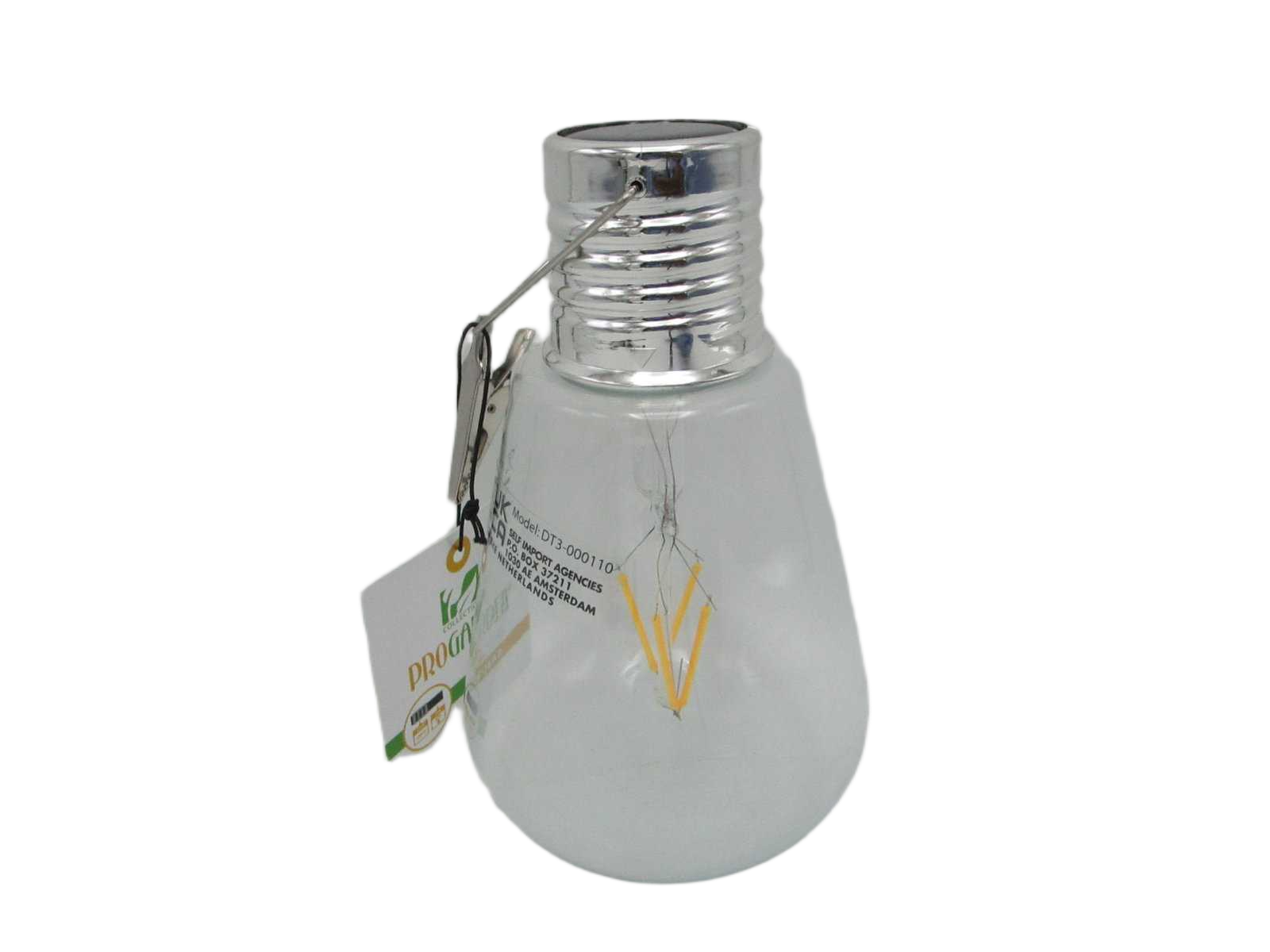Solar Light Glass With Hanger