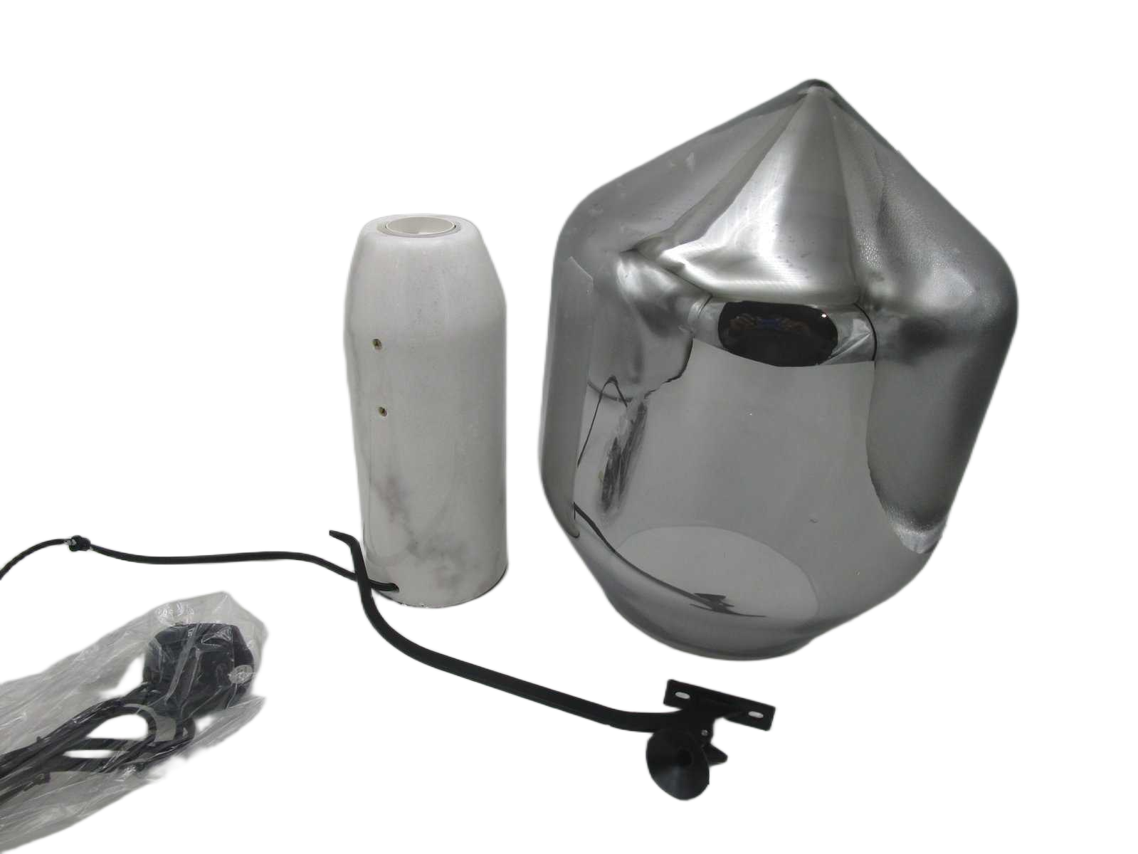 Table Lamp Marble + Glass With G9 Ampoule