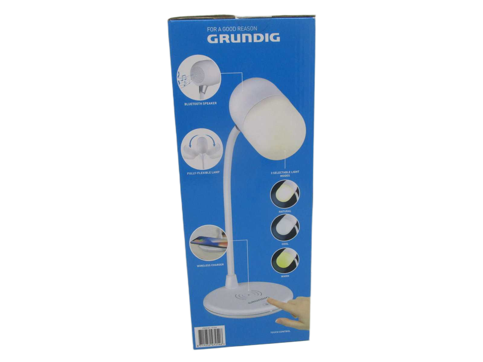Lamp Desk Led 3-In-1 Wht