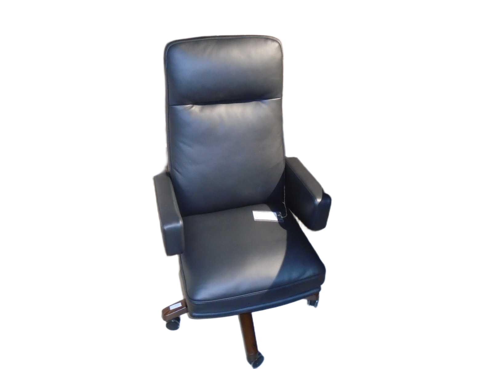 Office Chair Leather High Back W Synchronized Mechanism 4 Positions Locked Mnd9901 Black68*69*118.5