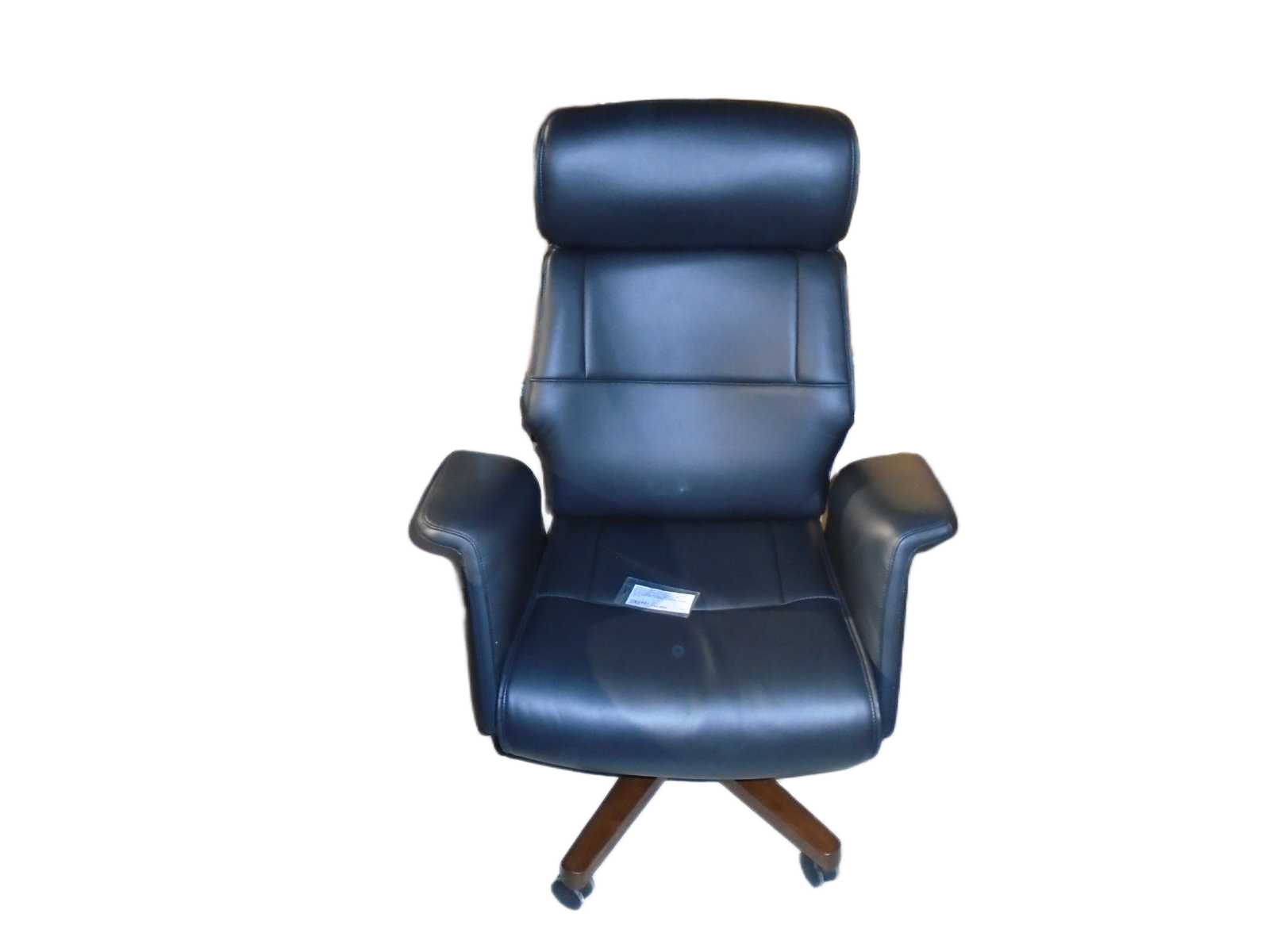 Office Chair Leather High Back W Synchronized Mechanism 4 Positions Locked Mnd9901 Black88*78*115