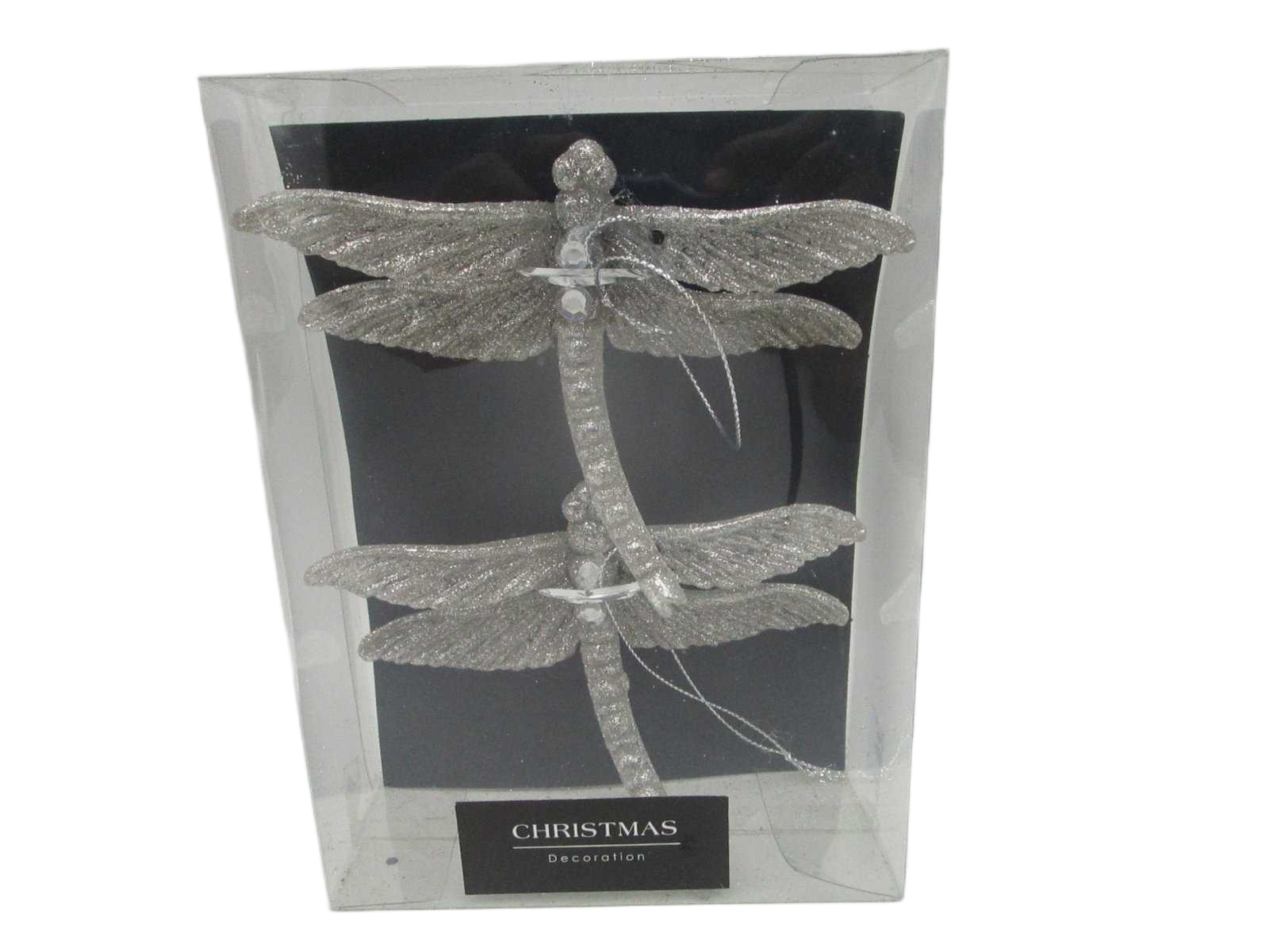 Dragonfly 13cm 2pcs Glitter