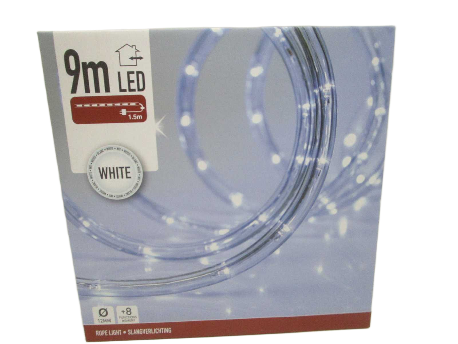 Christmas Garland Tube Led 9 Metres Bl