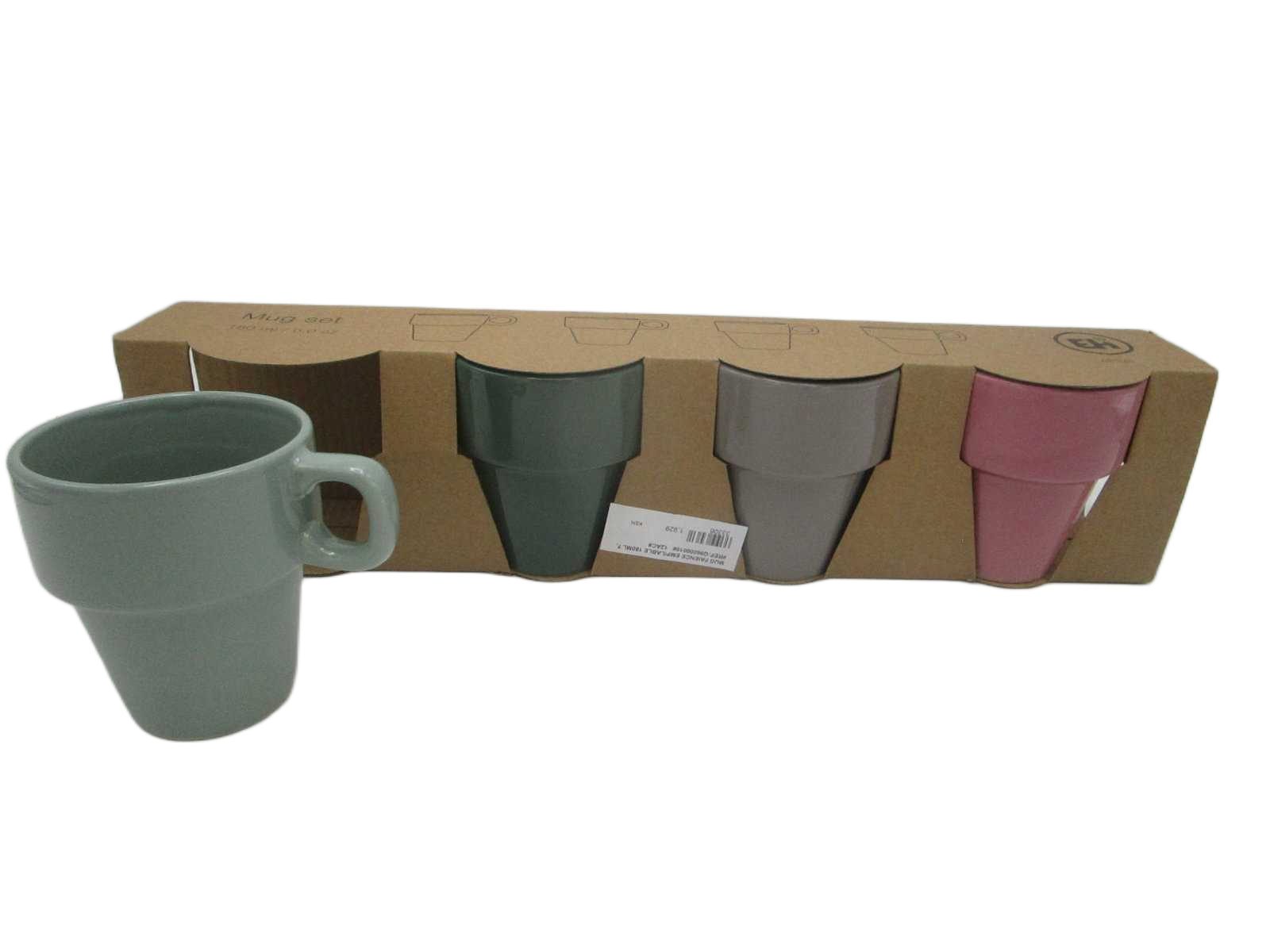 Mug Faience Empilable 180ml 7.