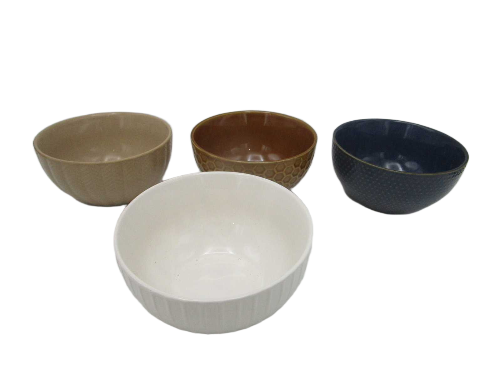 Bowl Stoneware 680ml 4ass