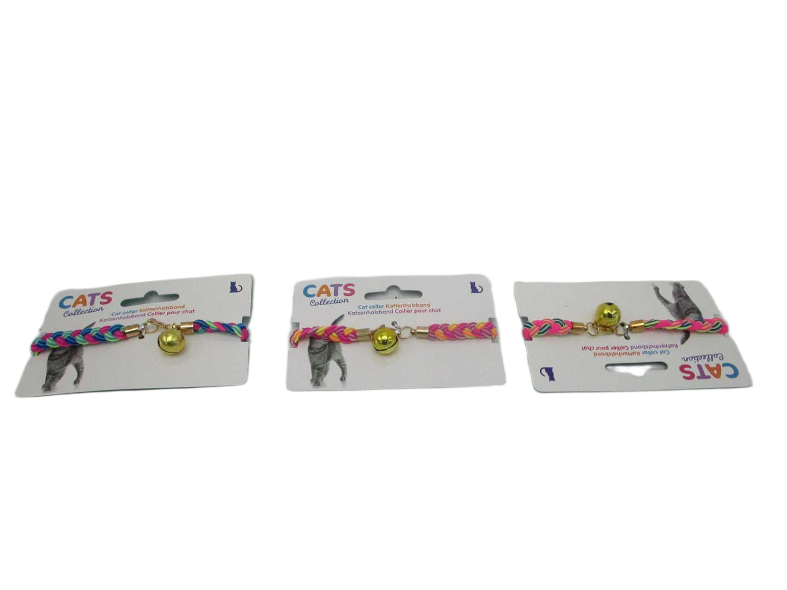 Cat Collar 3 Ass Clrs