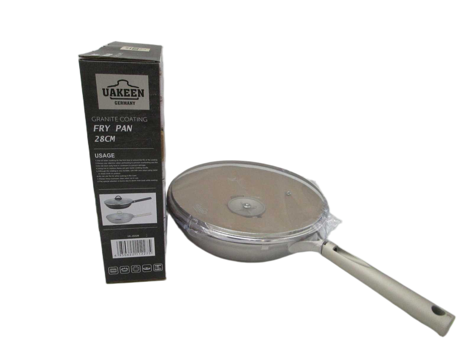 Frypan With Lid 28x6