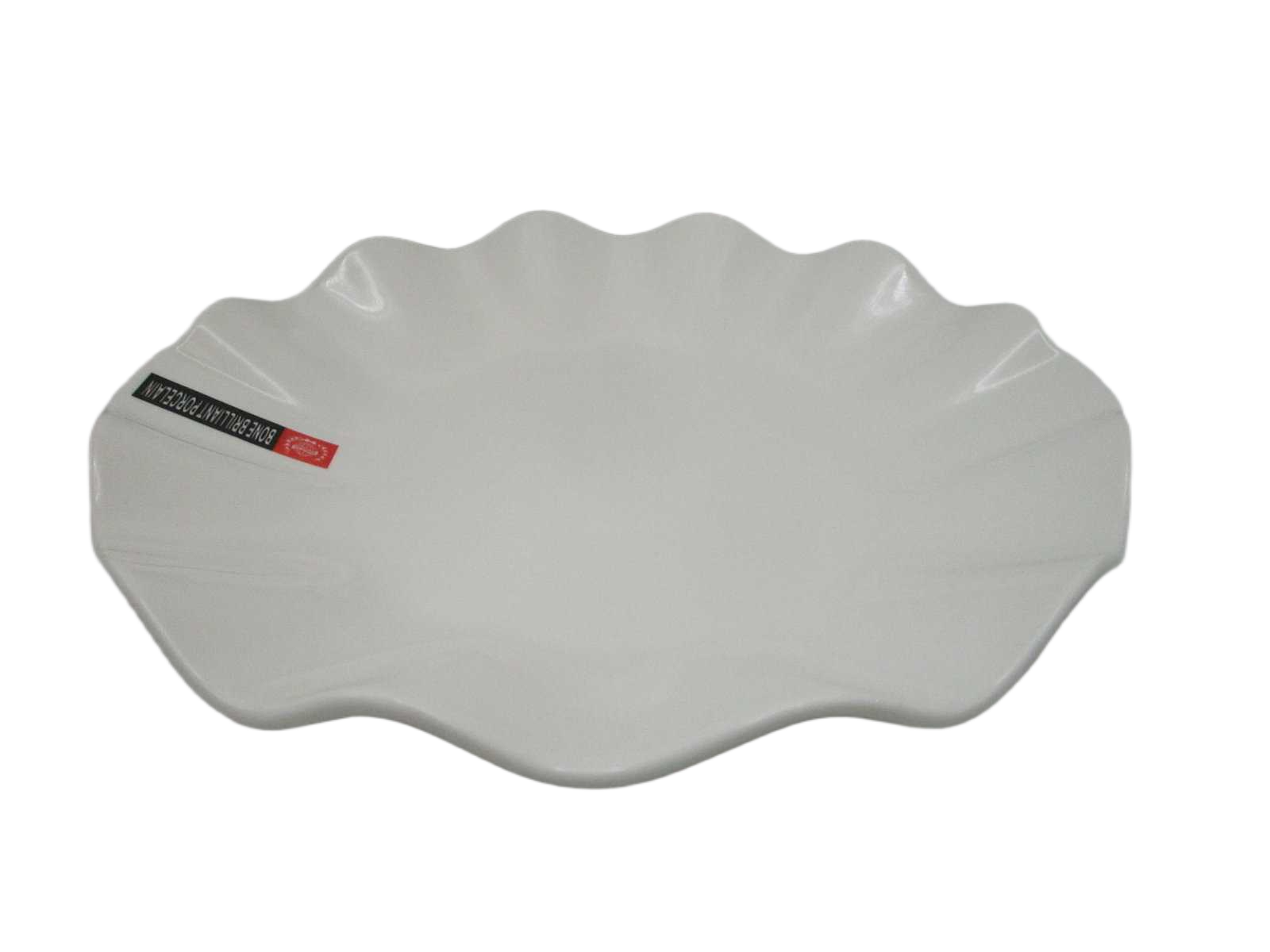 Plate Round White 14'' 34x34x3
