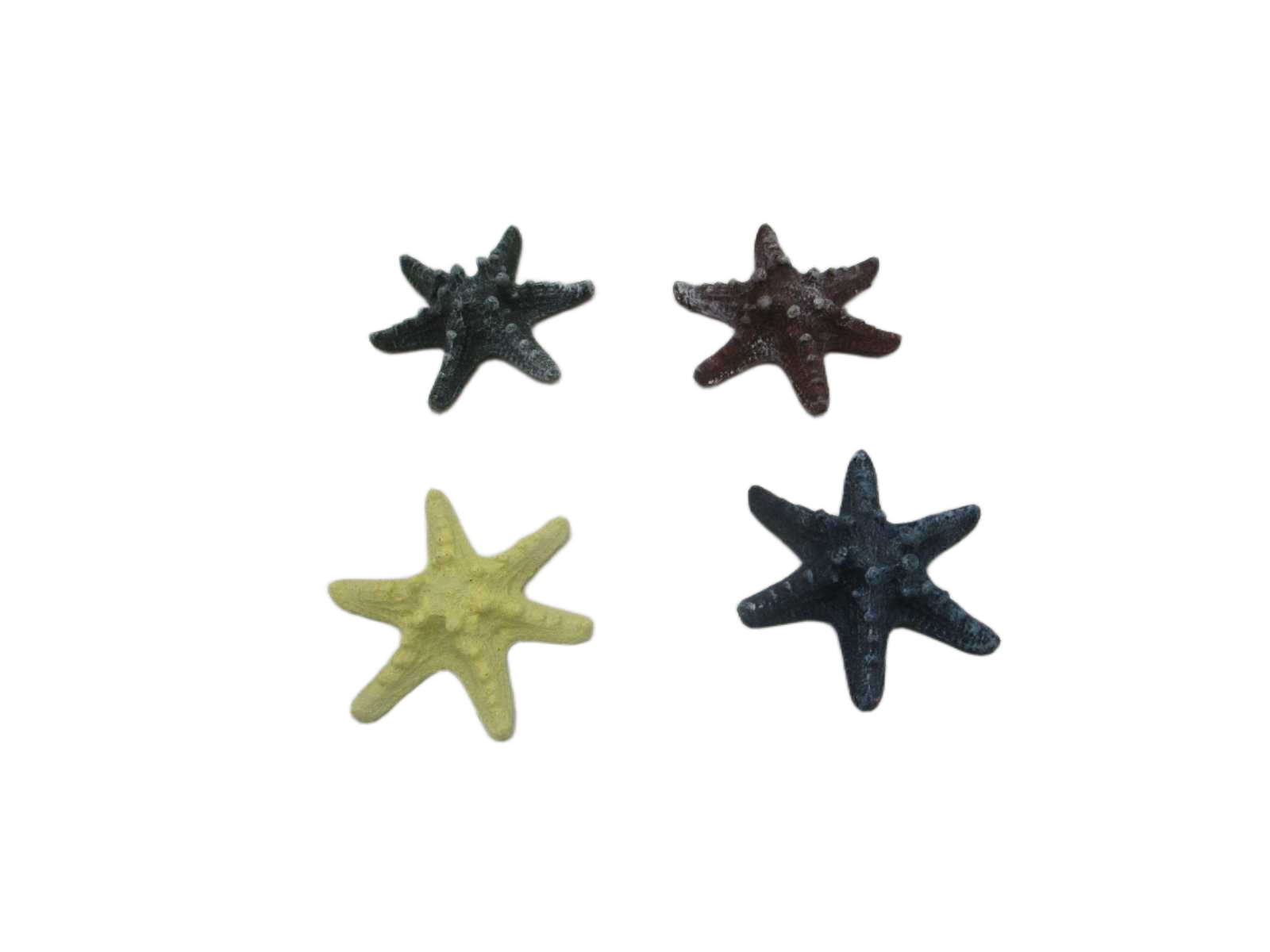 Deco For Aquarium Blue Green Yellow Brown 12*12*3.5