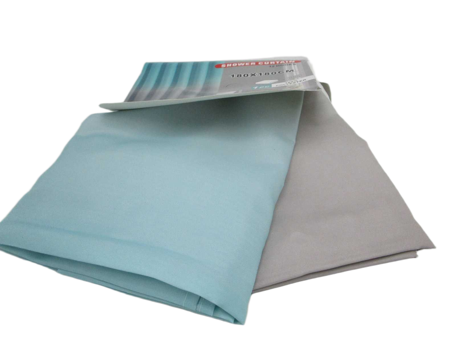 Shower Curtain Blue 180x180