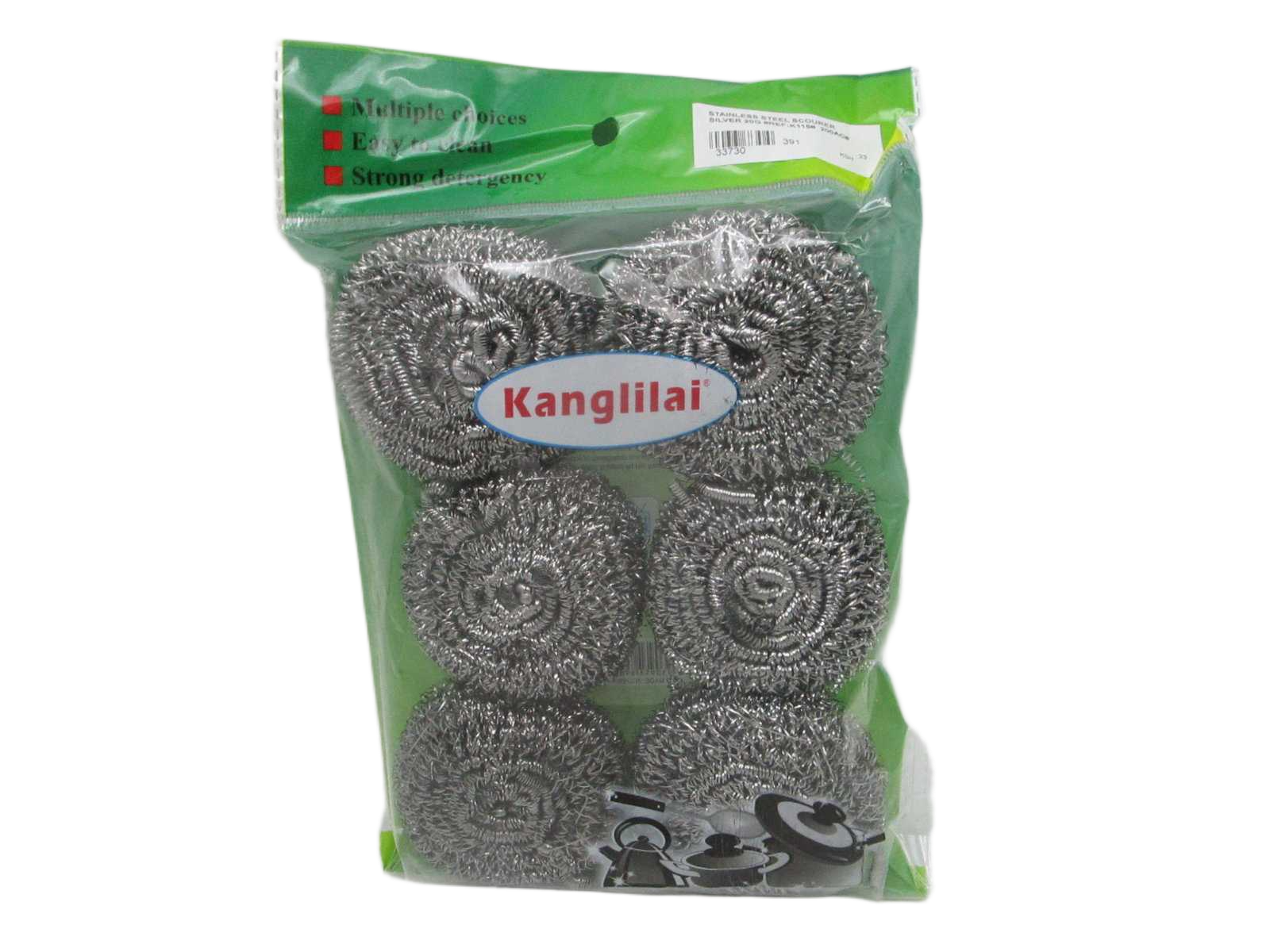 Stainless Steel Scourer Silver 20g