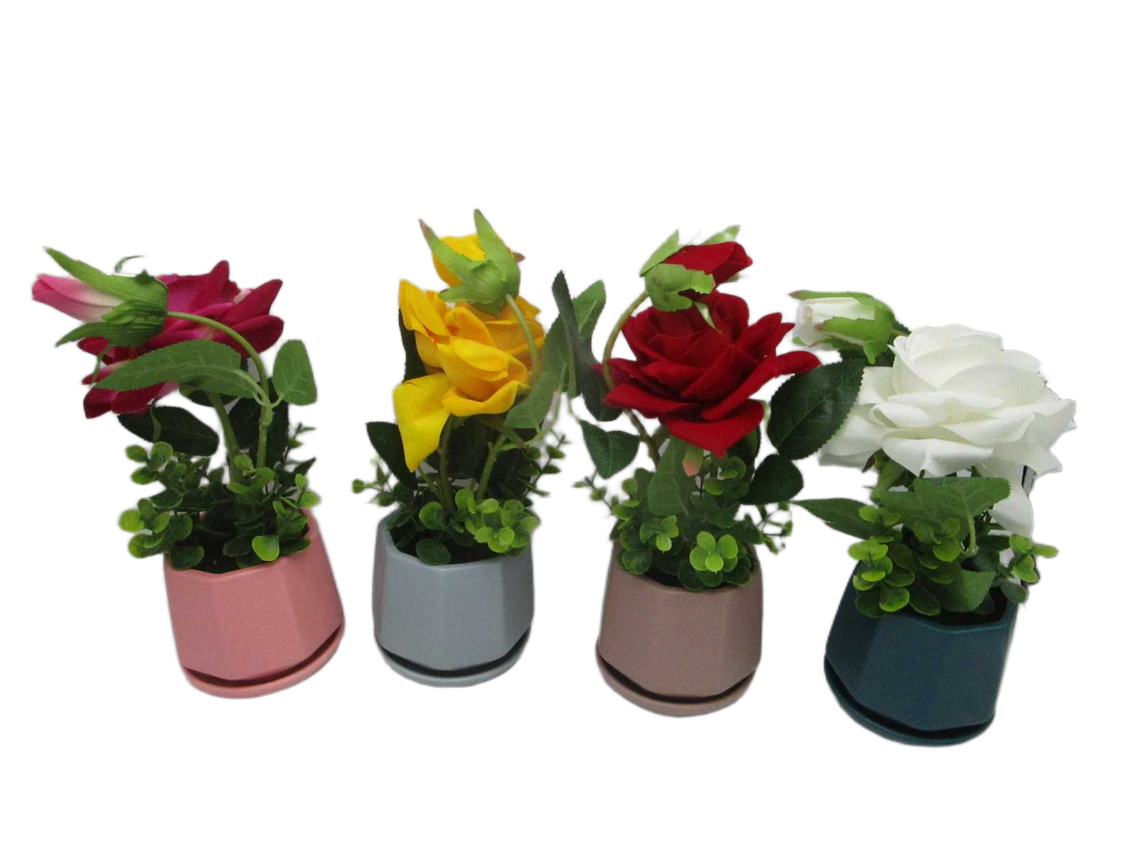 Artificial 2 Head Rose 32x10