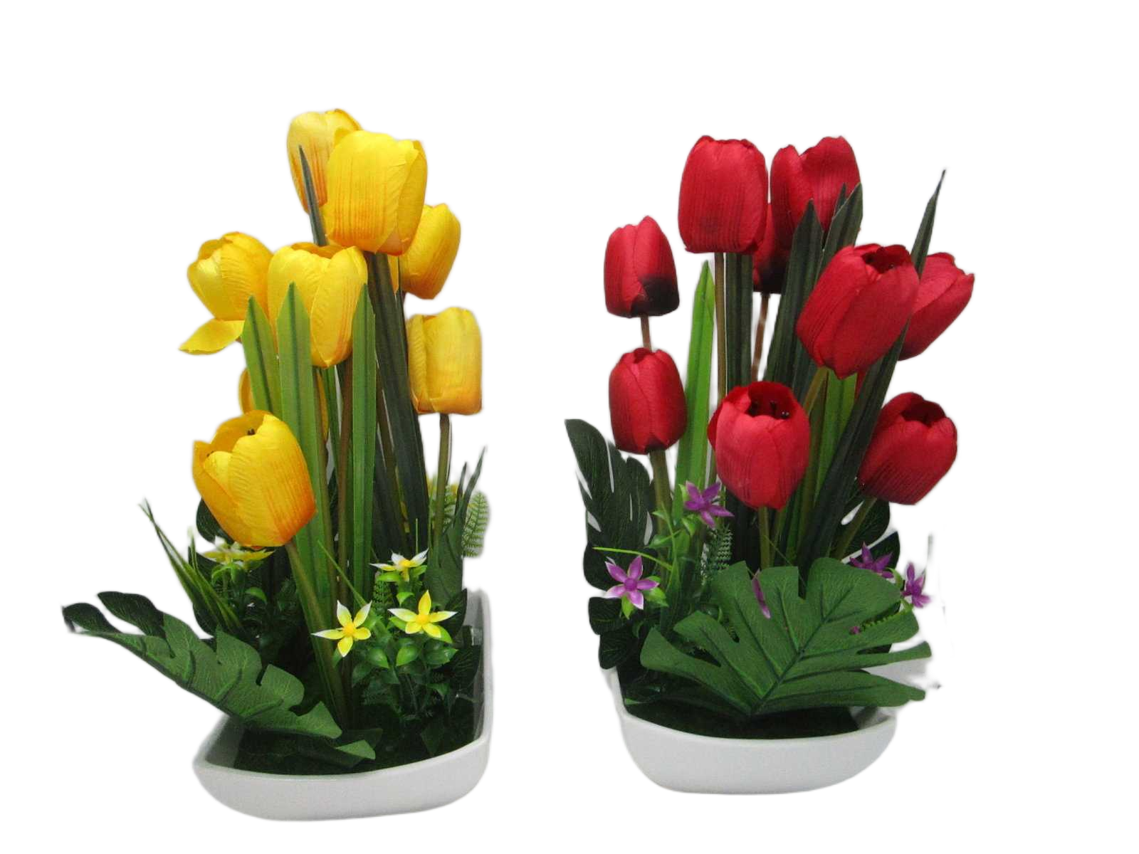 Artificial Plante Red Yellow 38cm
