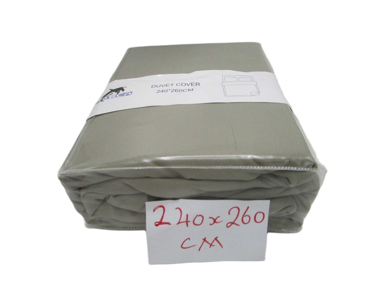 Duvet Cover 79 Taupe 240x260
