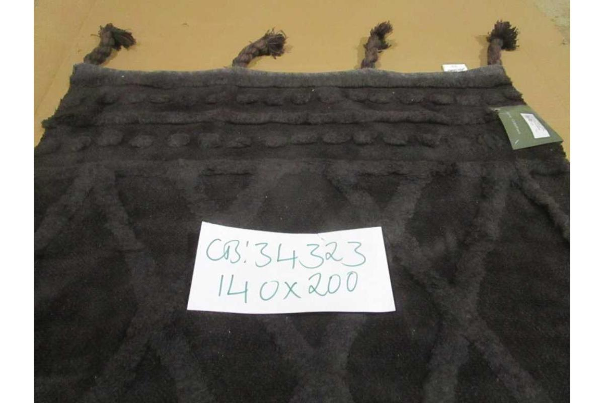 Carpet Cotton Guru Gold Woven With Tassels Special Antique Wash 1300 Gsm