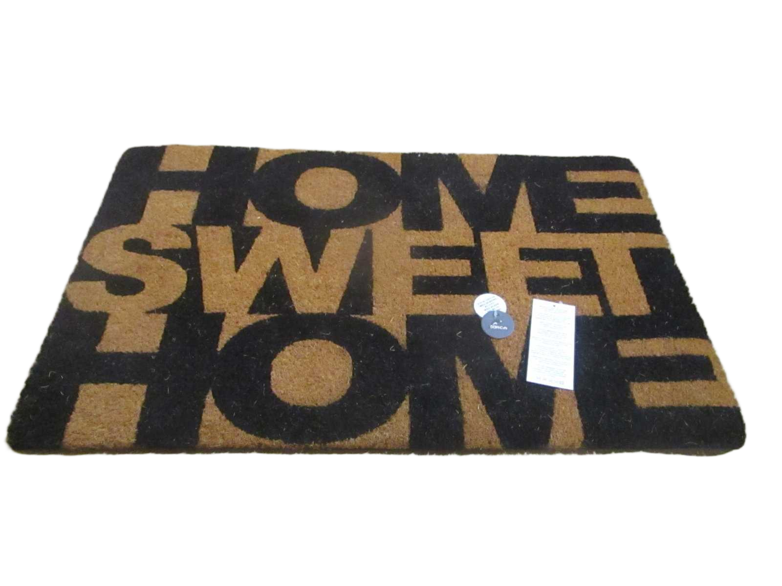 Doormat Single Colour / Natural Printed Coir + Pvc Backing - Weight 5800gsm - Thickness 1,5 Cm 1cl=