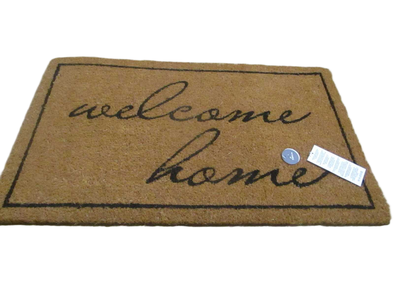 Doormat Single Colour / Natural Printed Coir + Pvc Backing - Weight 5800gsm - Thickness 1,5 Cm 1cl=