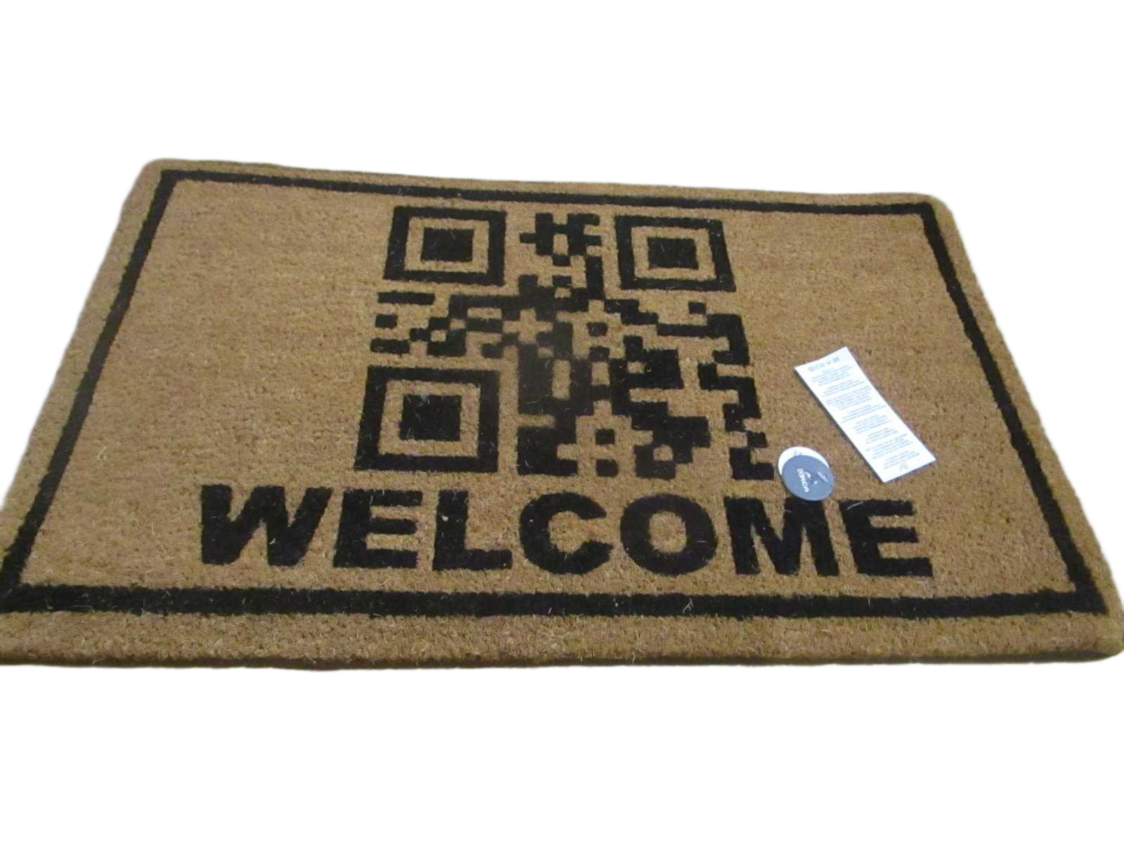 Doormat Single Colour / Natural Printed Coir + Pvc Backing - Weight 5800gsm - Thickness 1,5 Cm 1cl=