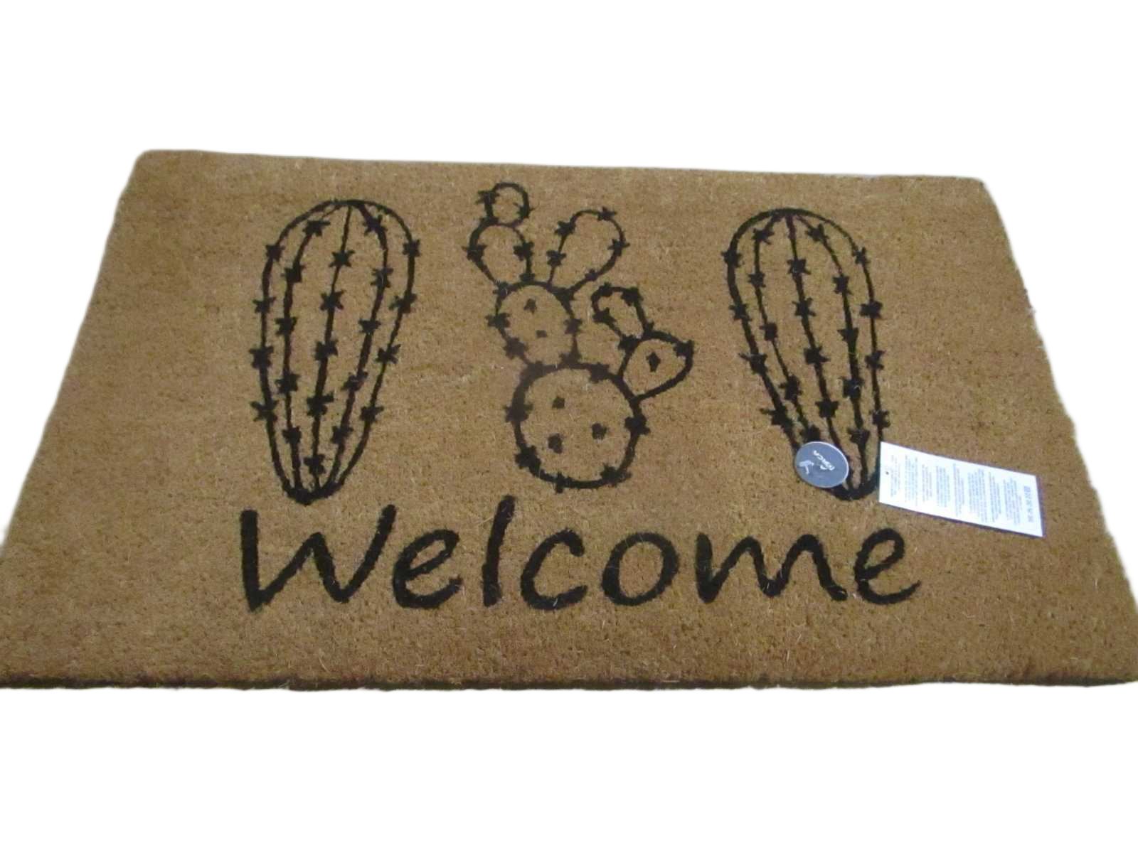 Doormat Single Colour / Natural Printed Coir + Pvc Backing - Weight 5800gsm - Thickness 1,5 Cm 1cl=