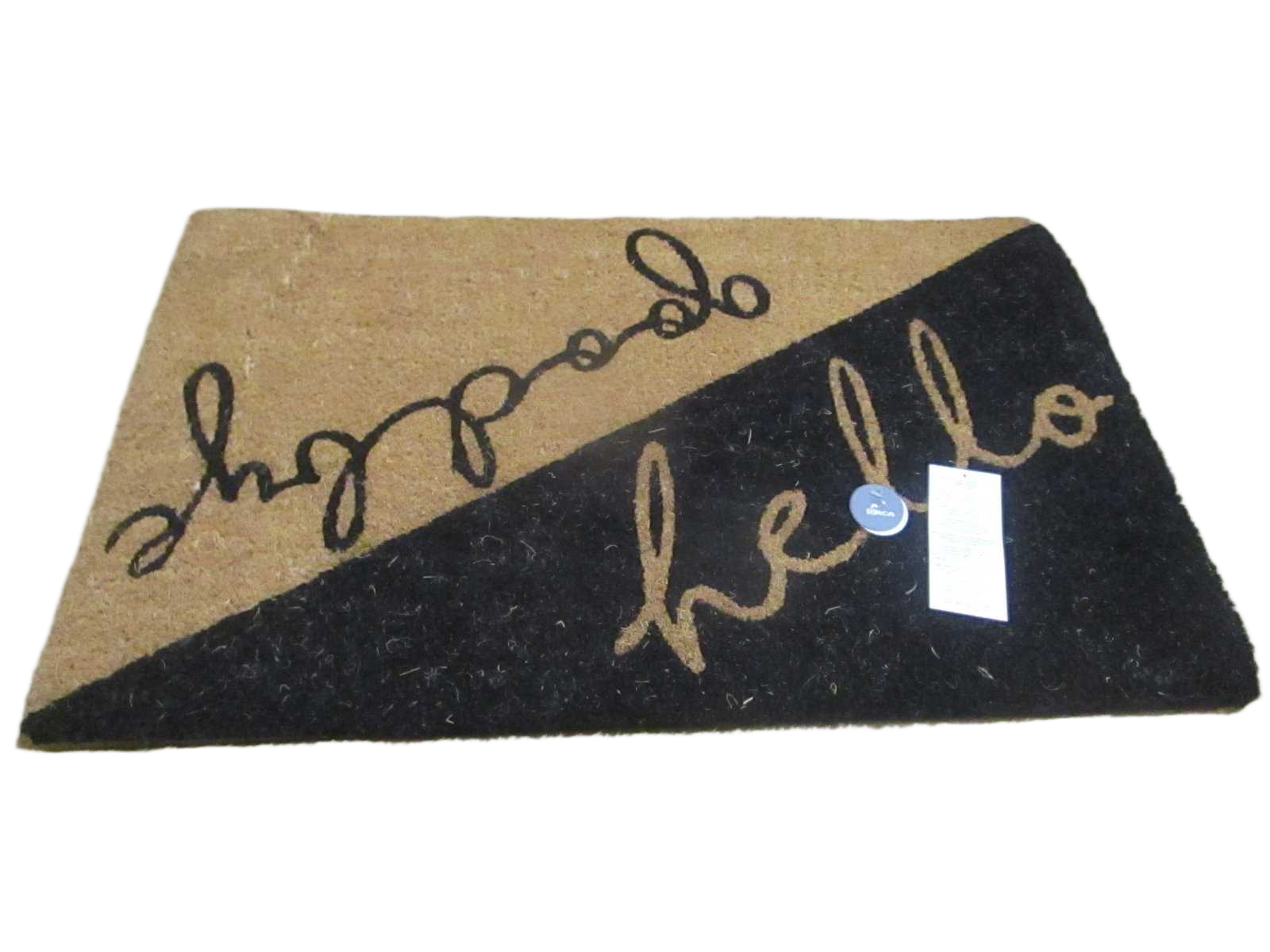 Doormat Single Colour / Natural Printed Coir + Pvc Backing - Weight 5800gsm - Thickness 1,5 Cm 1cl=
