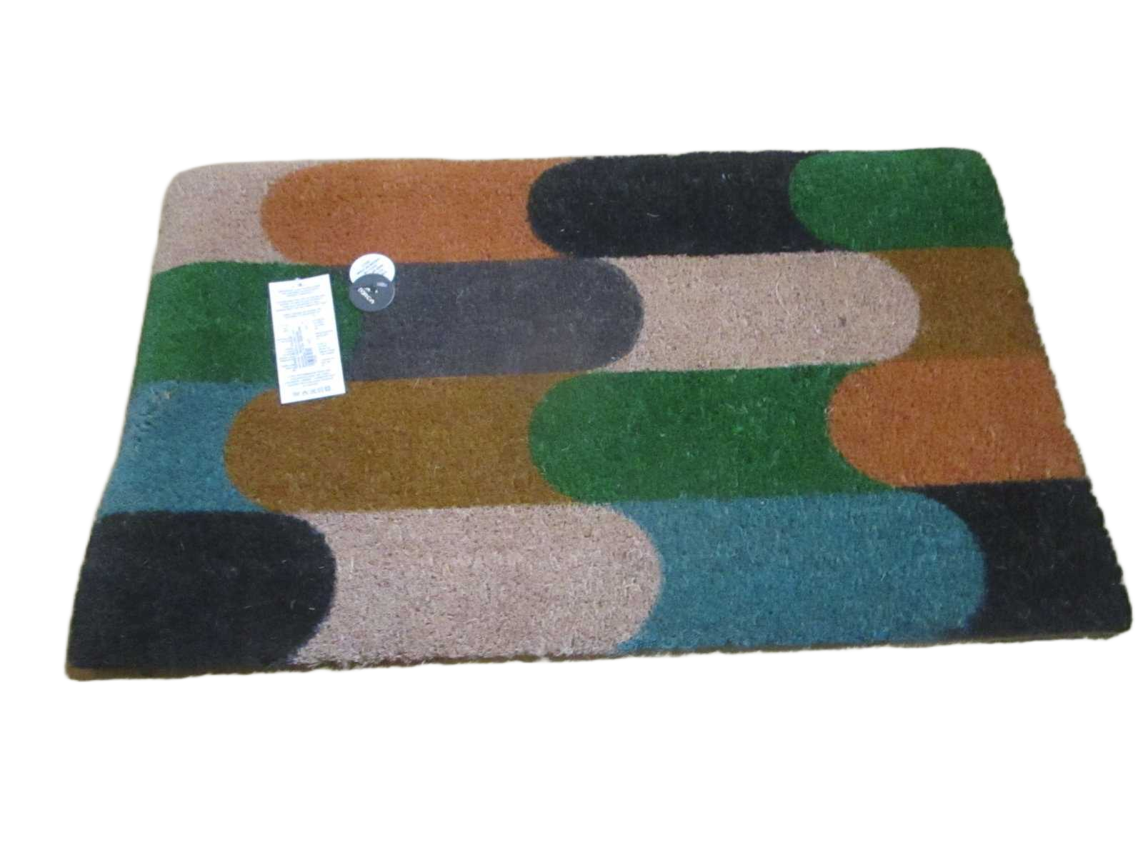Doormat Multi Colour / Natural Printed Coir + Pvc Backing - Weight 5800gsm - Thickness 1,5 Cm 1cl=