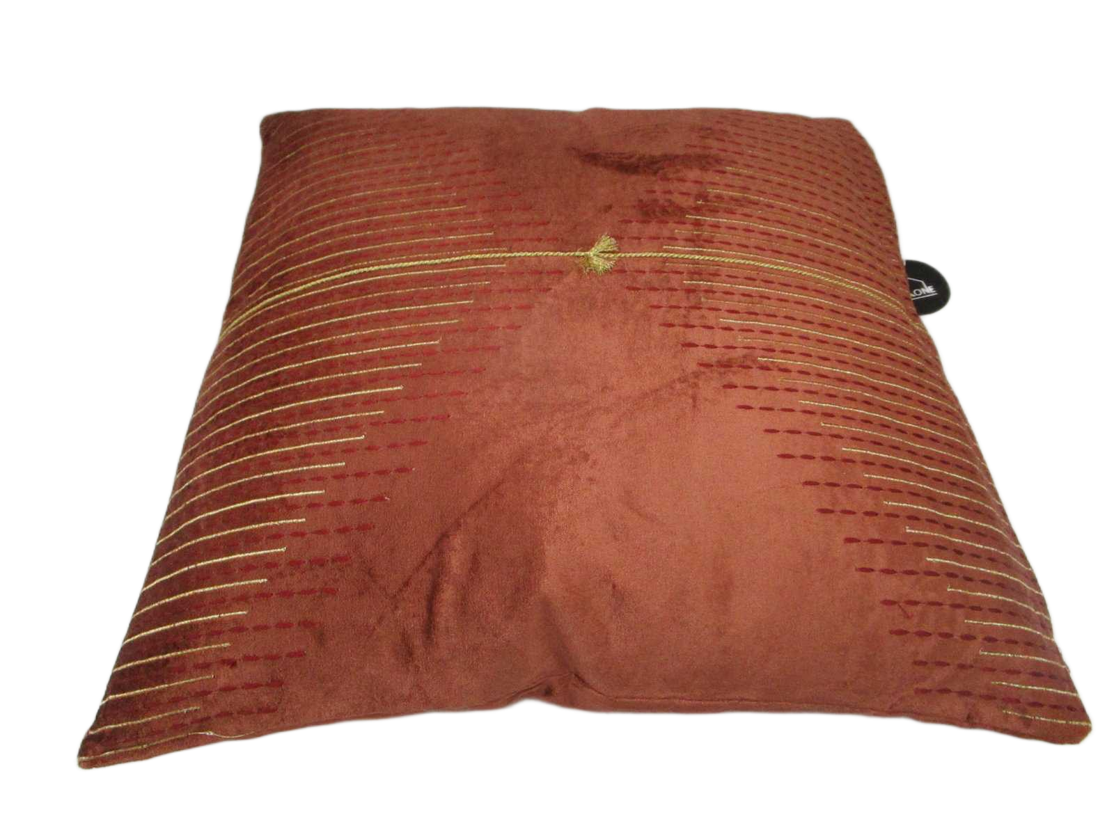 Cushion 45x45 Cm Cushion Cover-60% Viscose & 40% Cotton, (Exclusive Of Decoration) Cushion Shell-100% Polypropylene Filling - 100% Polyerster 400grs Filling Vaccum Packing Lurex Cord Applique + Embroidery 1cl=