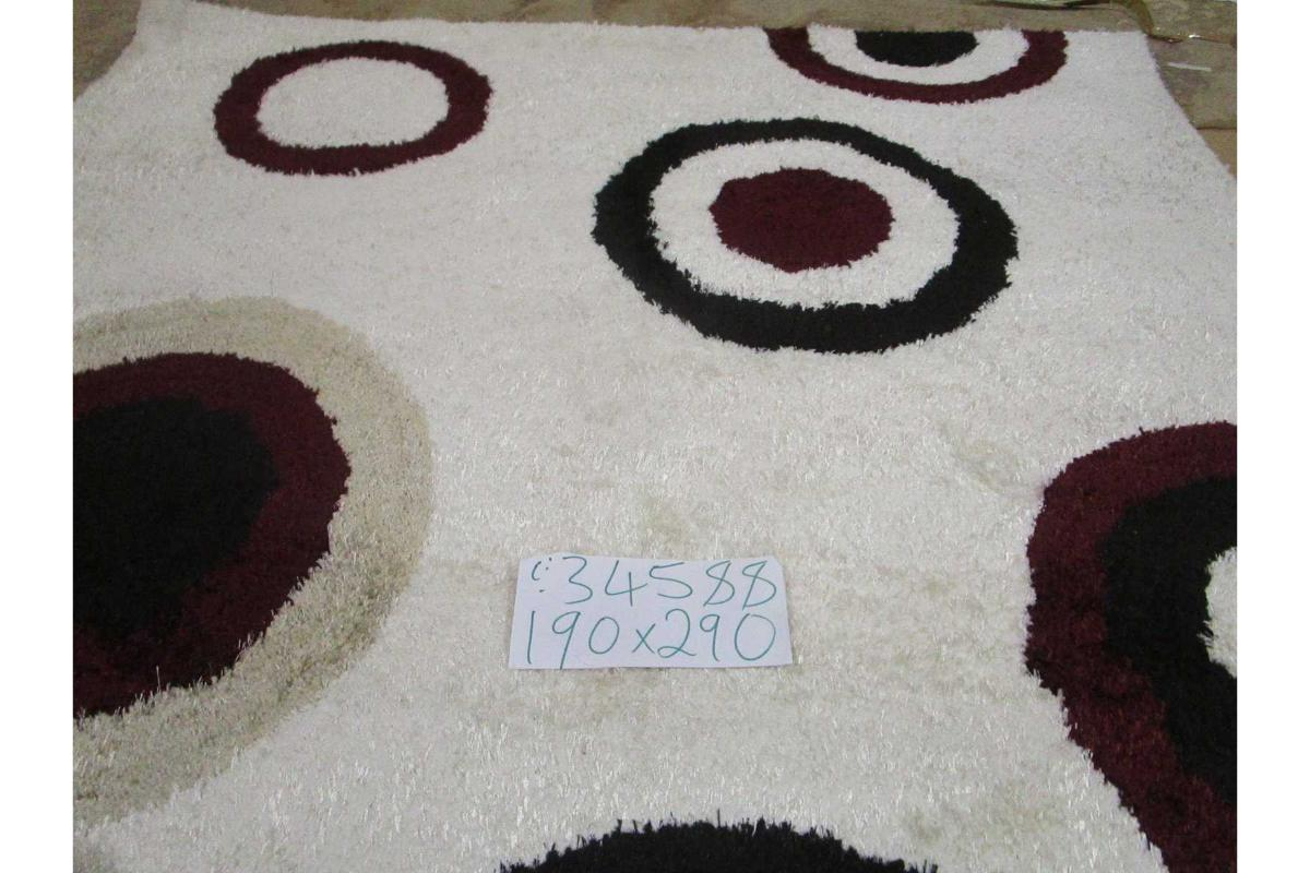Carpet Microfiber Shag 70% Polyester / 30% Cotton Pile – 1000 Gsm / Total Wt – 3000 Gsm Backing : Black Cotton Latex Backing
