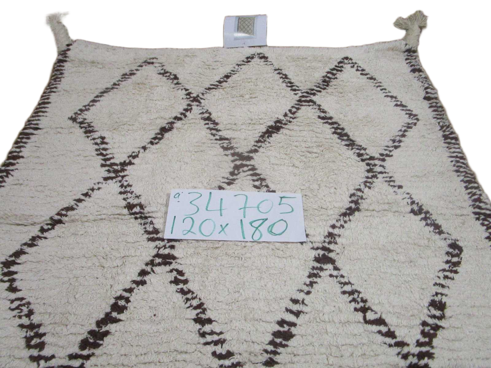 Carpet 100% Cotton 1,8 Kg Square Design