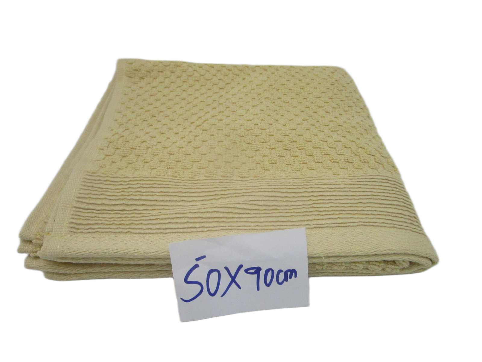 Towel Dobby Texture - Combed Cotton - Duble Ply - 550 Gsm 1cl=