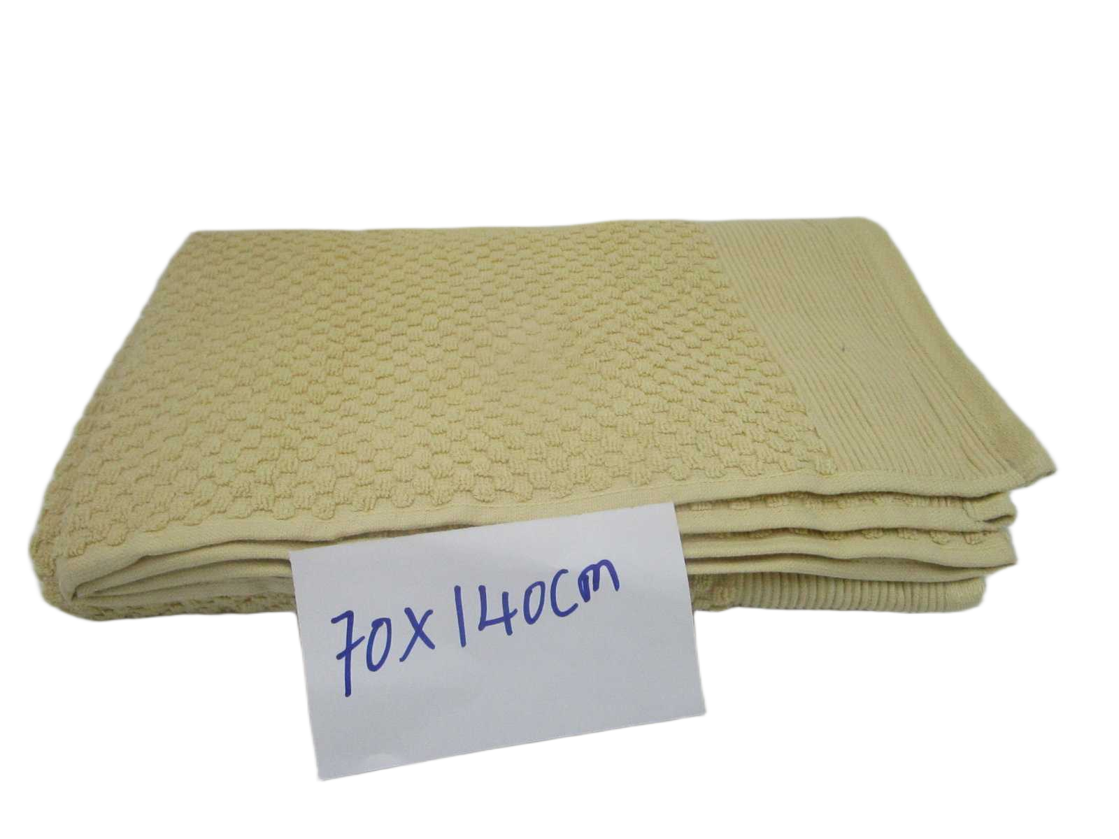 Towel Dobby Texture - Combed Cotton - Duble Ply - 550 Gsm 1cl=