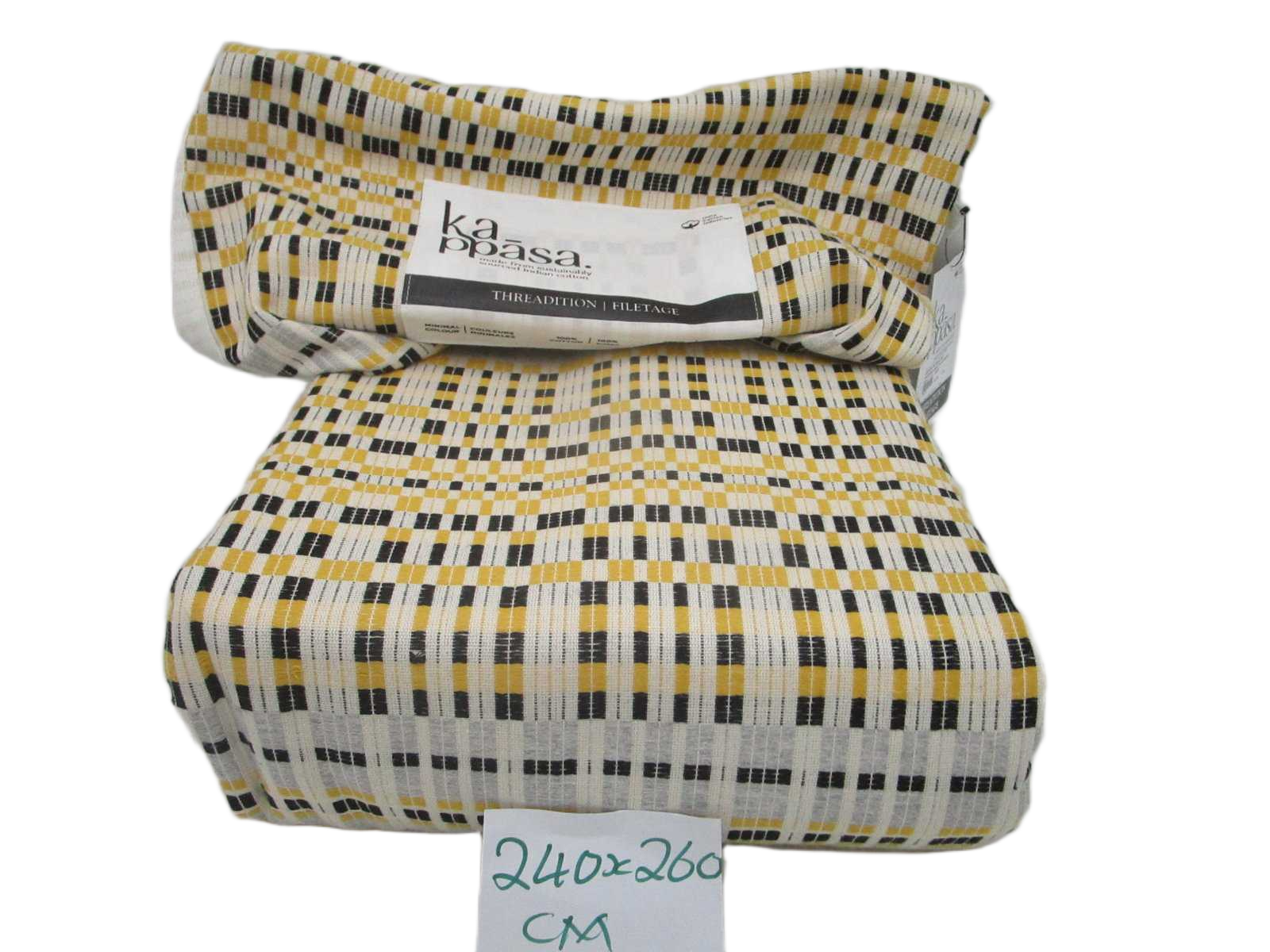 Duvet Cover - 100% Cotton - Jaquard Pattern - Bag Packaging 1cl=