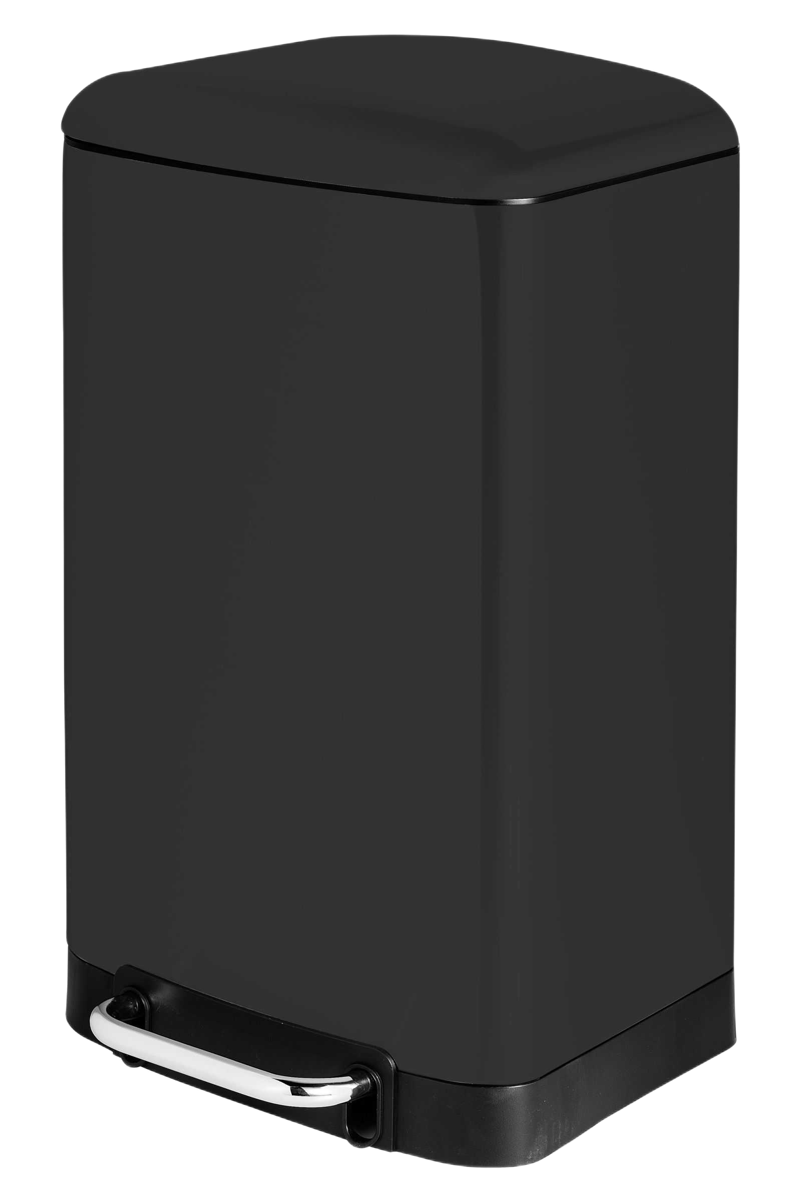 Dust Bin Inox Finishing Fingerprint Resistant - Soft Closing Dust Bin 30l Tikness 0,35mm - Colour Box - Brown Export Carton 34.5x32.5x61.5cm Matte Black 1cl=