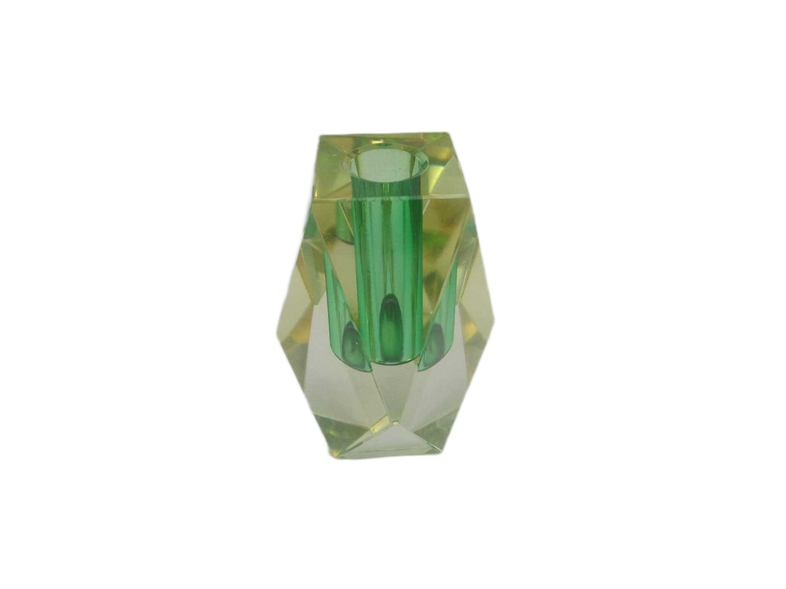 Candle Holder Crystall Bicolor 1cl=