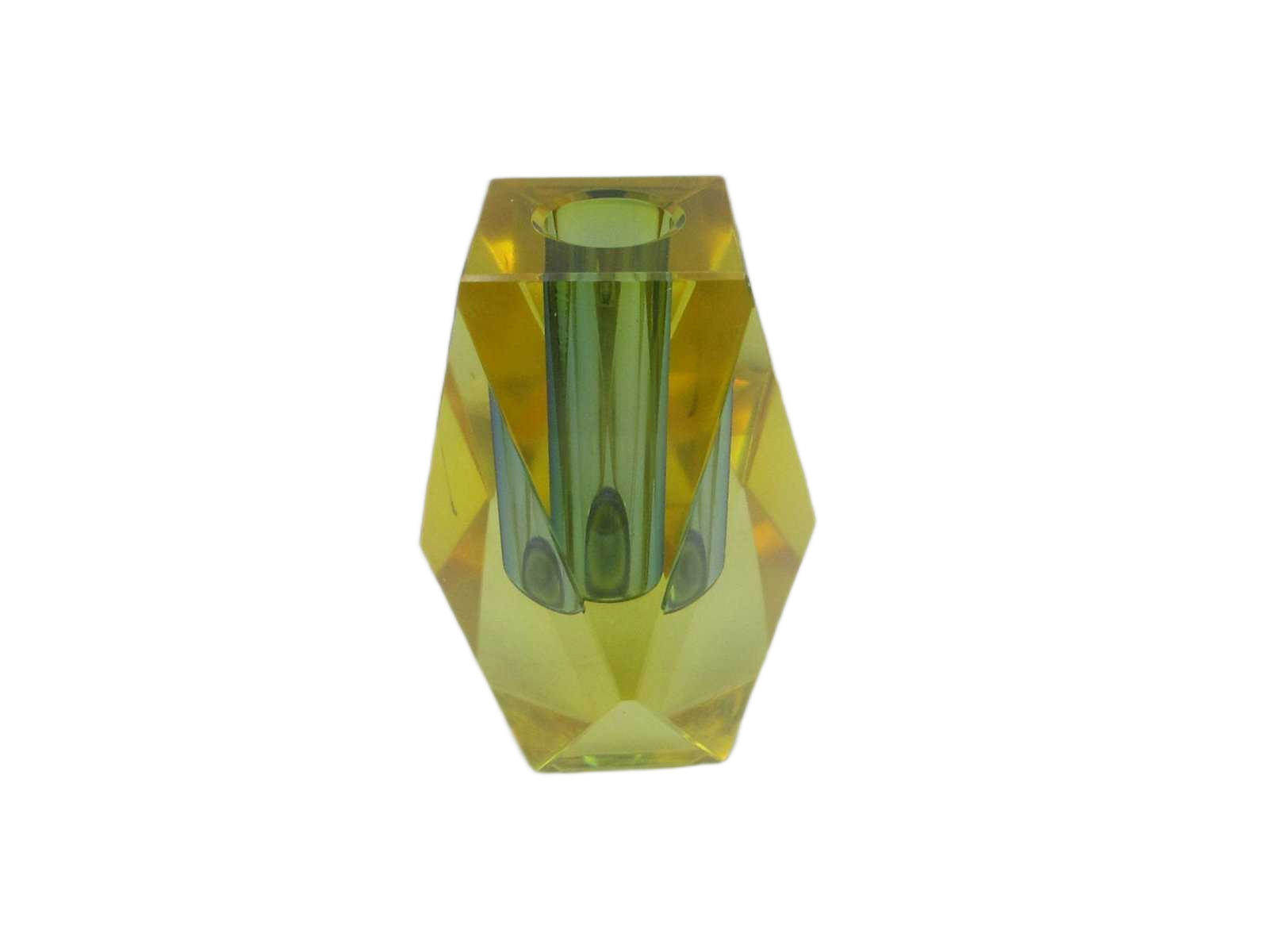 Candle Holder Crystall Bicolor 1cl=