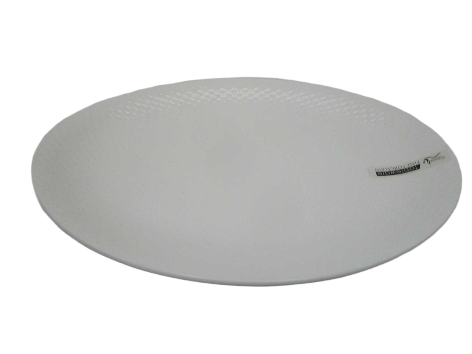Plate Oval Deep 12.25" 1cl=