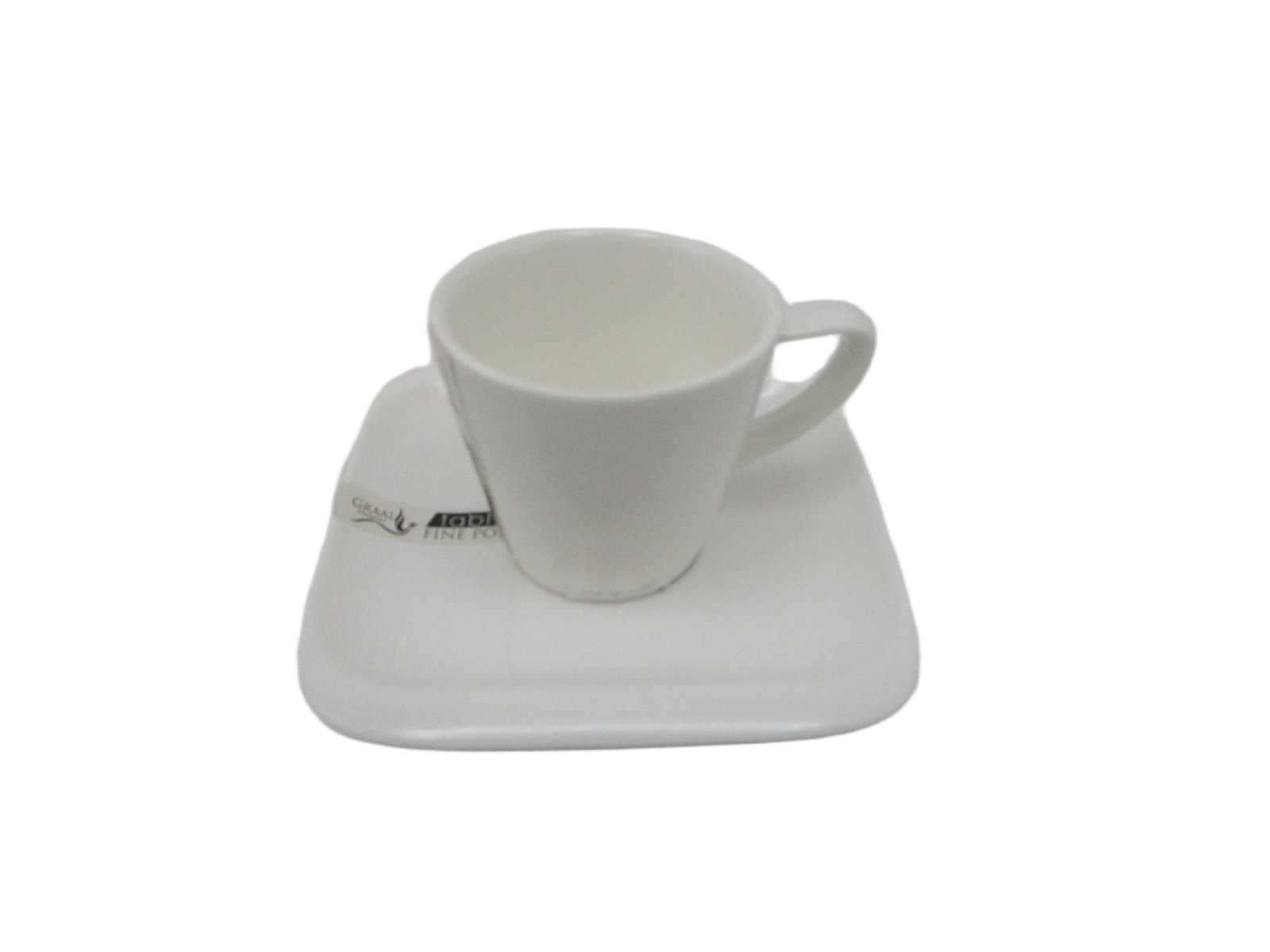 Espresso Cup 80ml +saucer For Cup 4.5" 1cl=