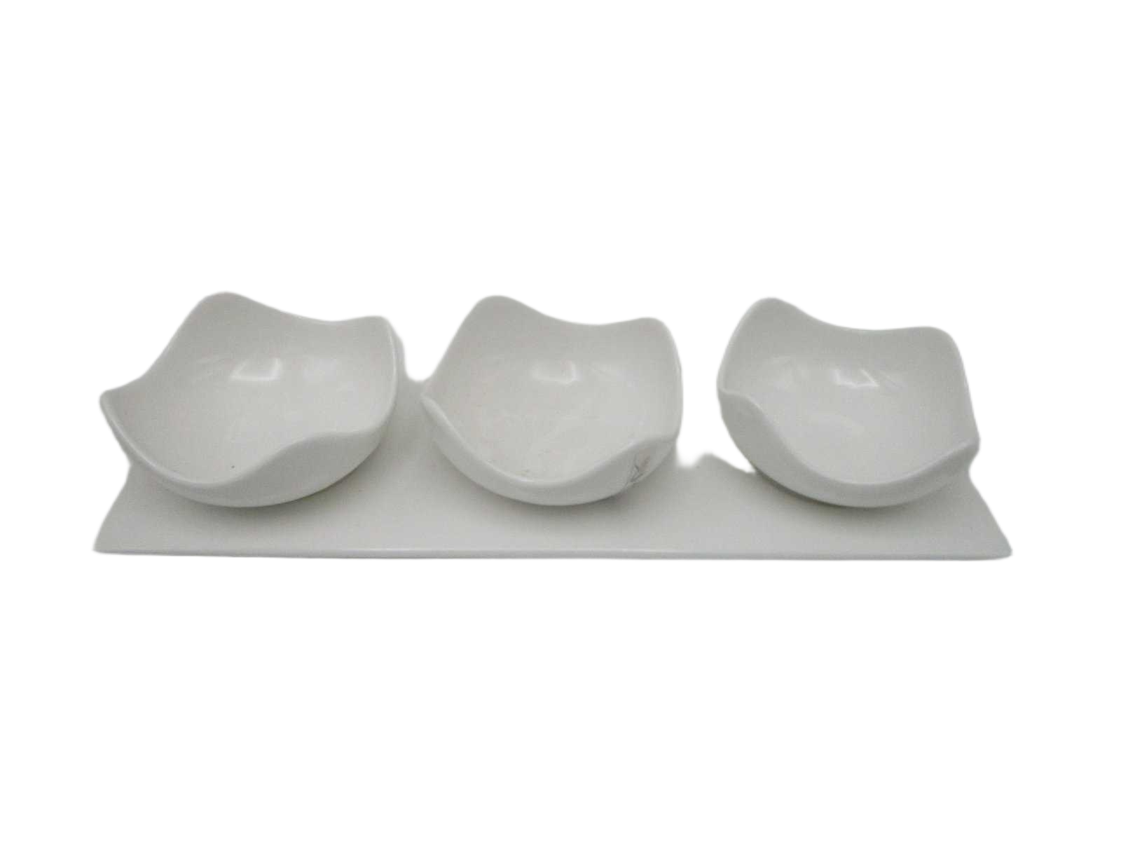 Dish 3x4"+13.5"tray 1cl=