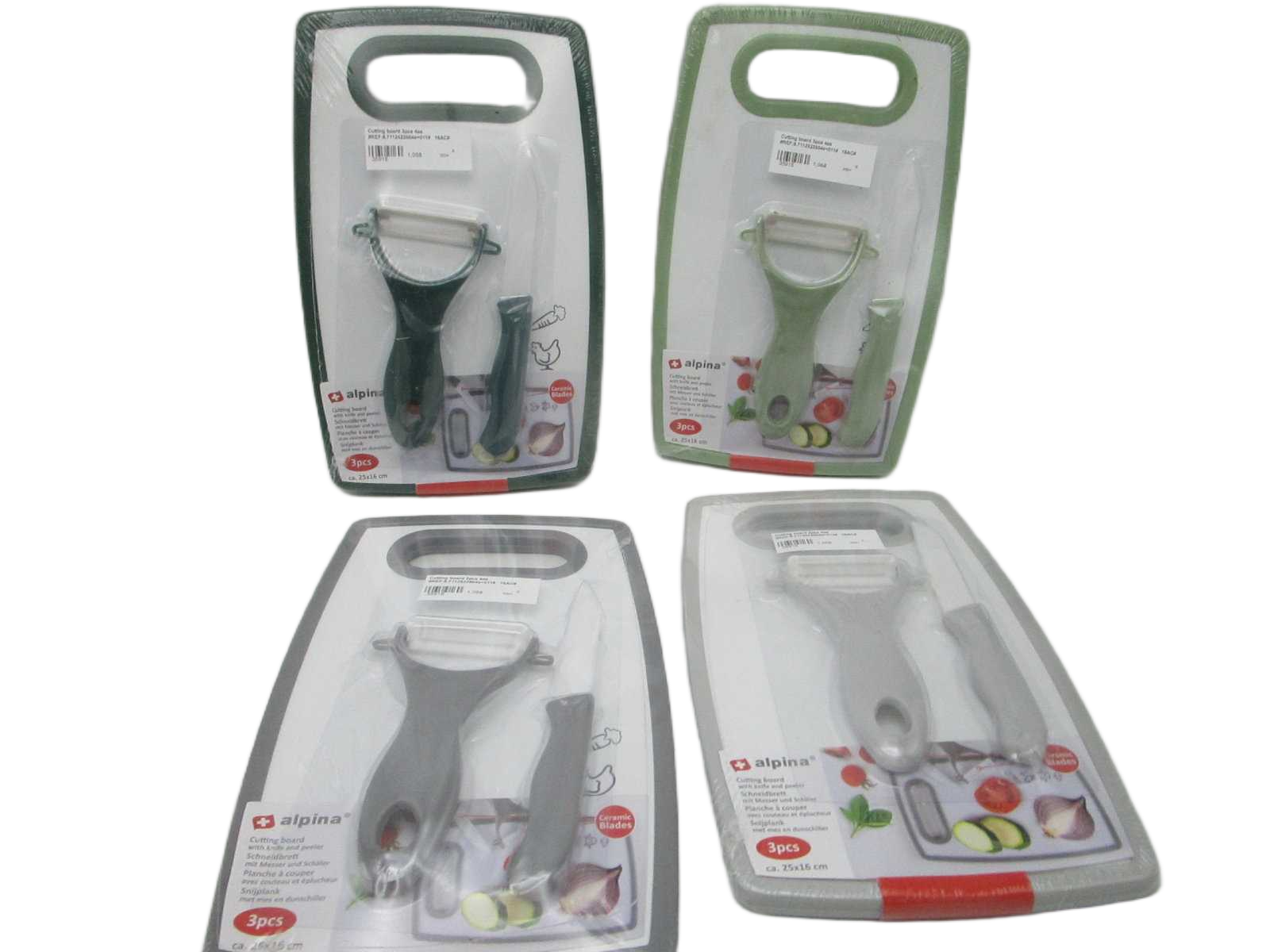 Cutting Board 3pcs 4as