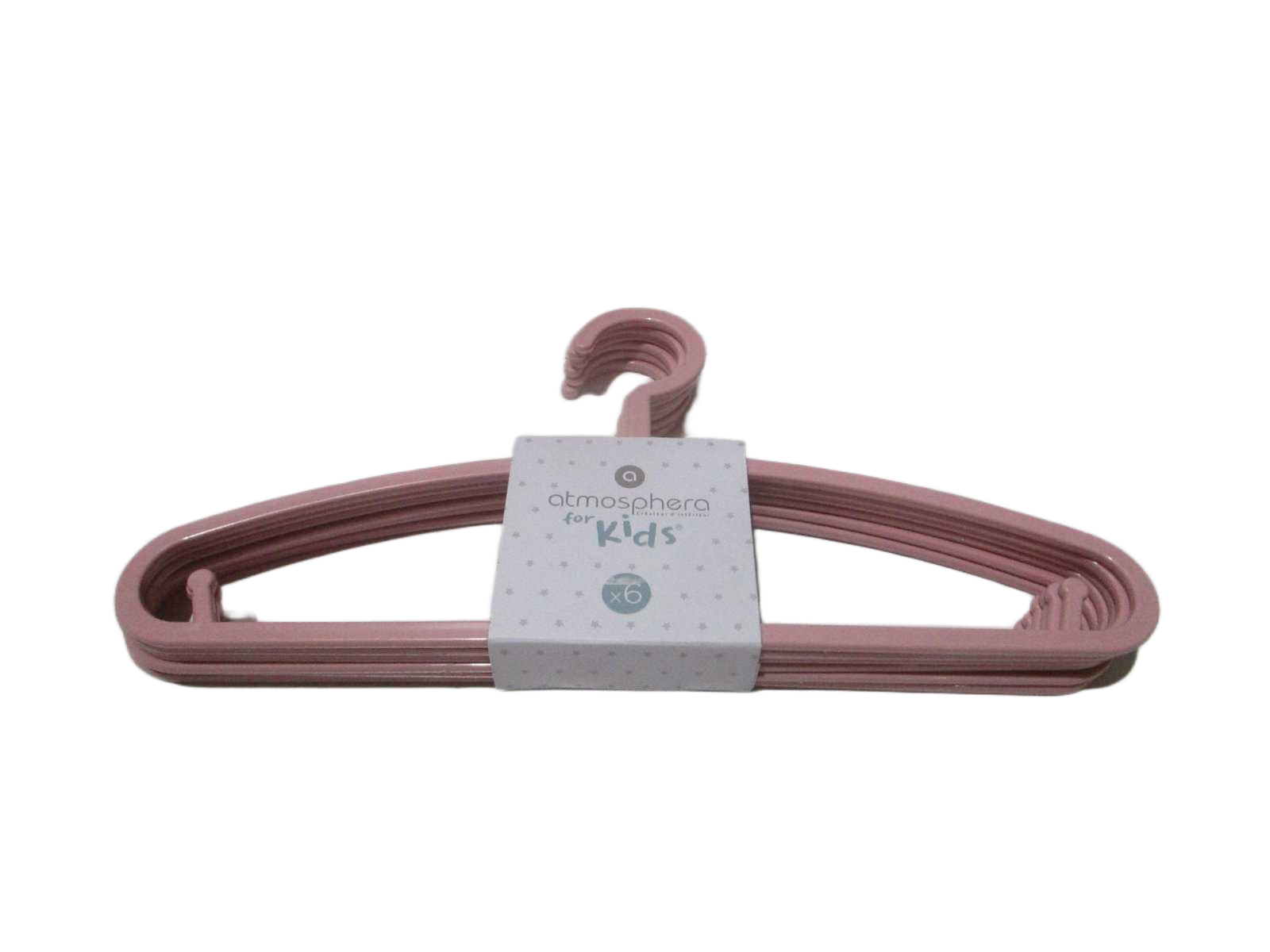 Hanger Set Of 6 Pink 1cl=
