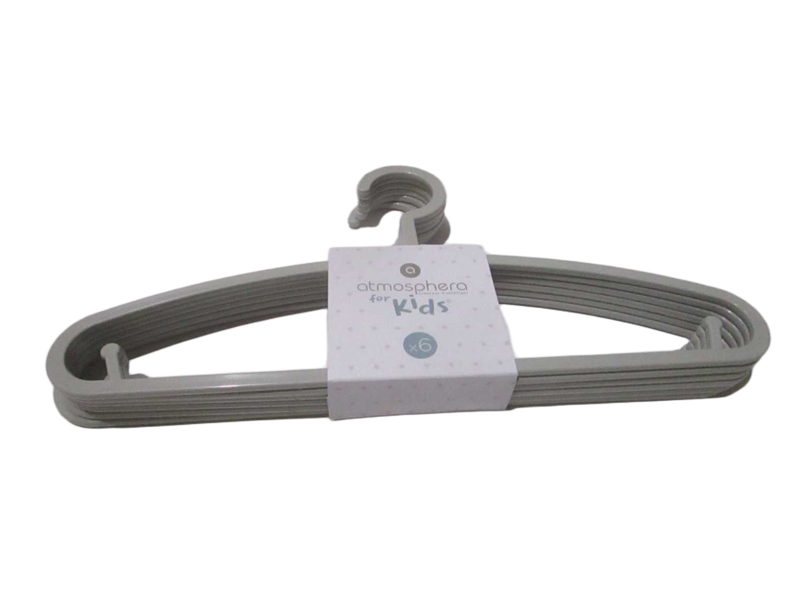 Hanger Set Of 6 Grey 1cl=
