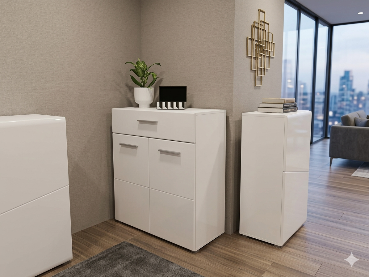 Cabinet + Mirror