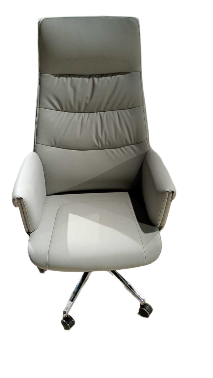 Office Chair Pu Full Lt.grey-Kjzw-12 65x124x67