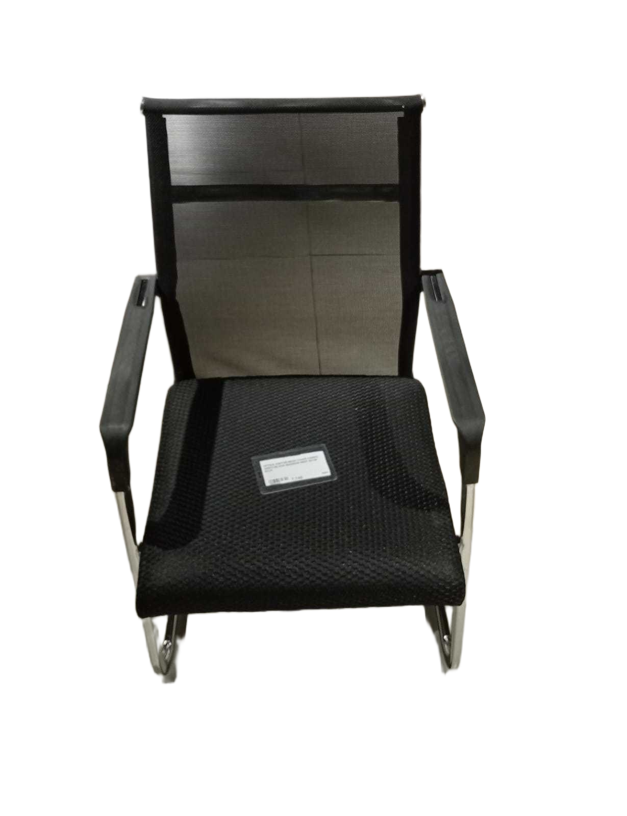 Office Visitor Mesh Chair Fabric Grey+black 55x48x96