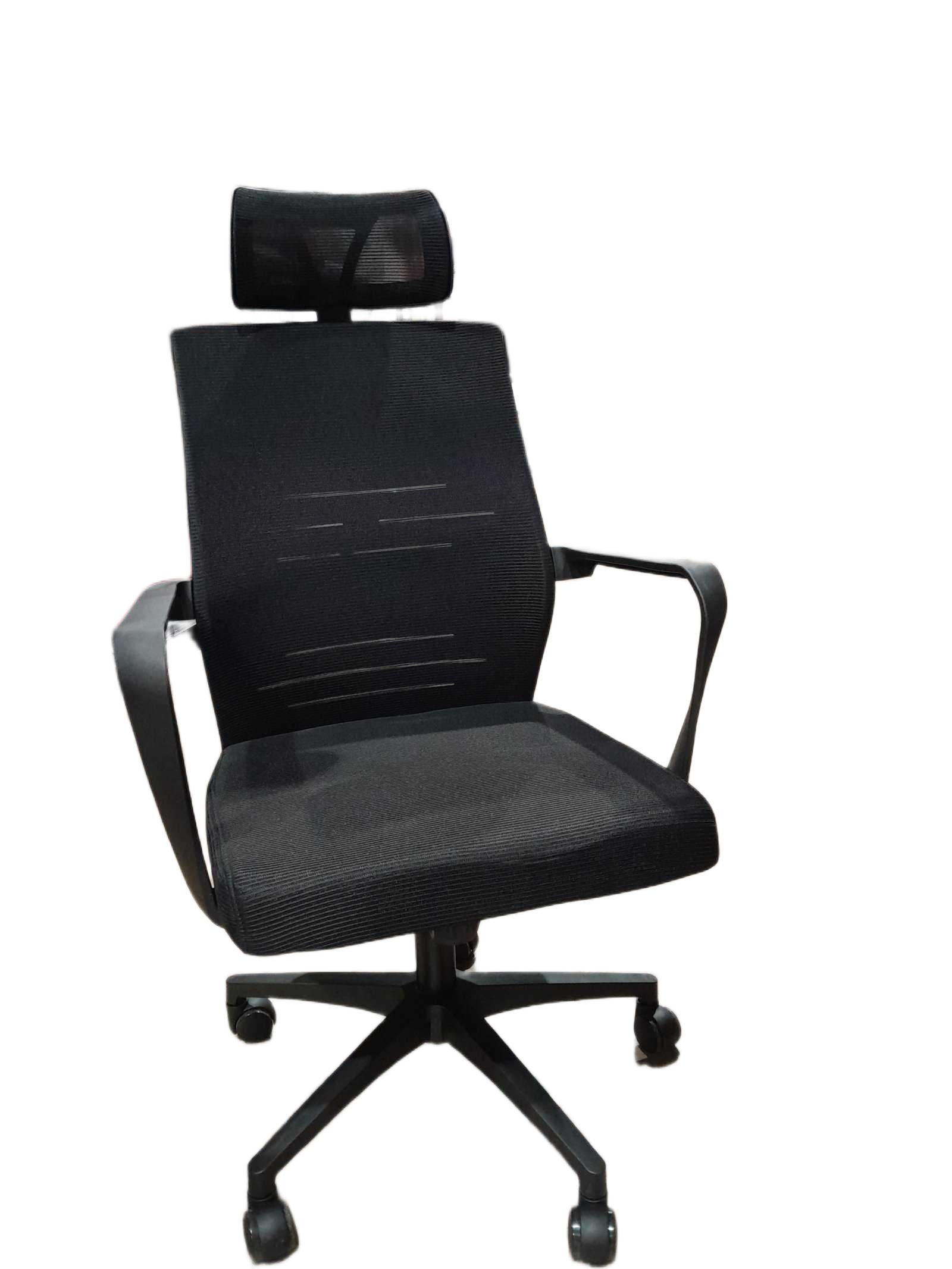 Office Visitor Mesh Chair Fabric Full Black 59x59x113