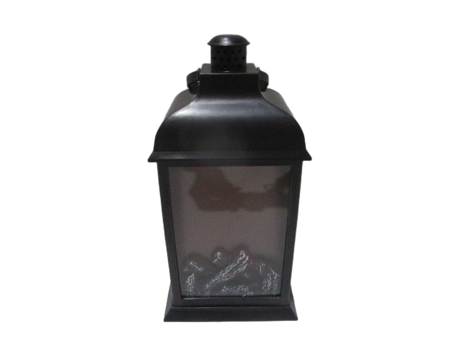 Fireplace Lamp Usb Line Or C Battery*3 Plastic+glass Packing:color Box Black 15x12x28