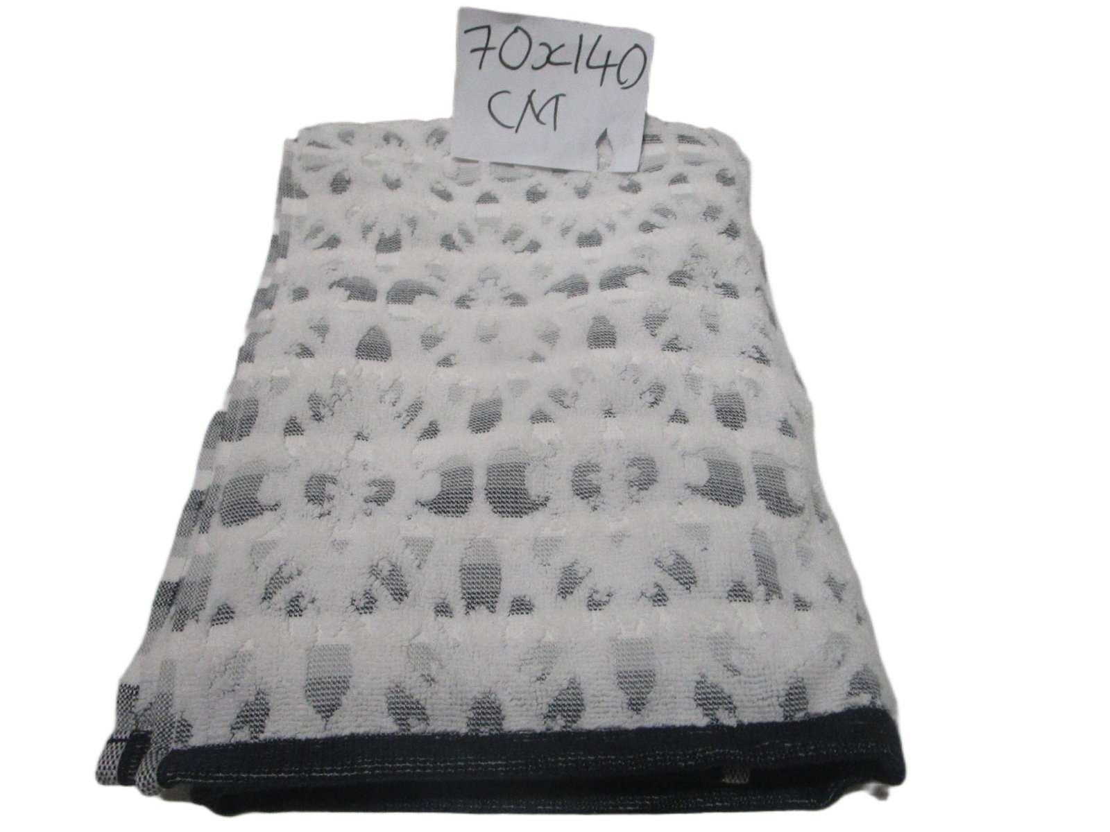 Towel Tribeca - Plain Dyed Jacquard Towel - Duble Ply 2/20 - 550 Gsm - Carded Cotton - Polyester Insert