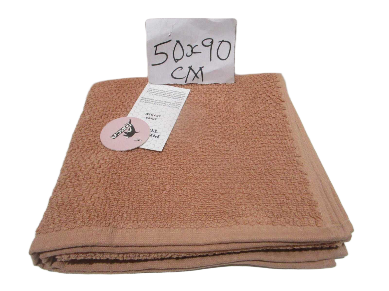 Towel Popcorn - Plain Dyed Dobby Towel - Duble Ply 2/20 - 550 Gsm - Combed Cotton Yarn